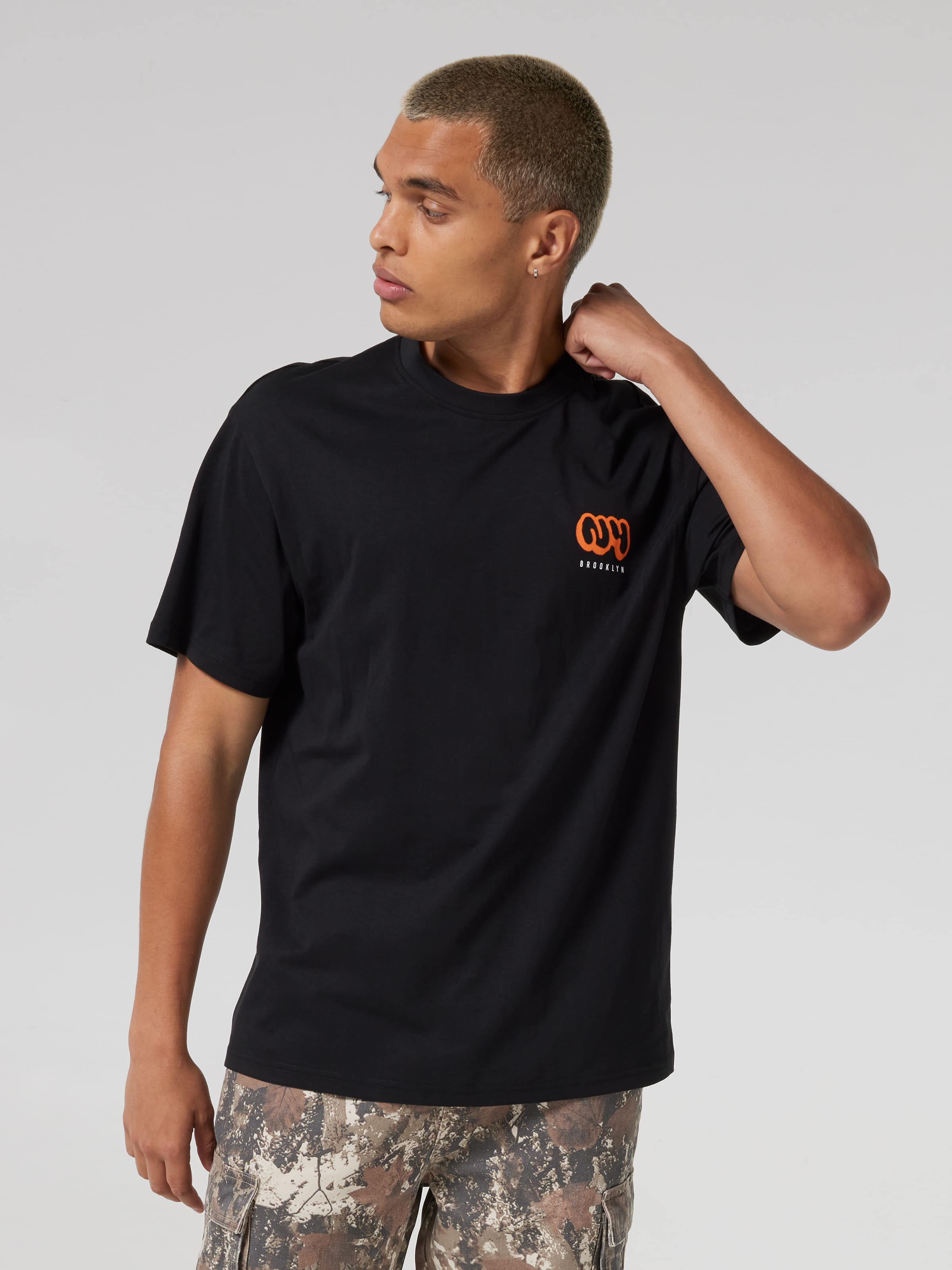 Photo Nyc Grafiti Relax Short Sleeve Tee