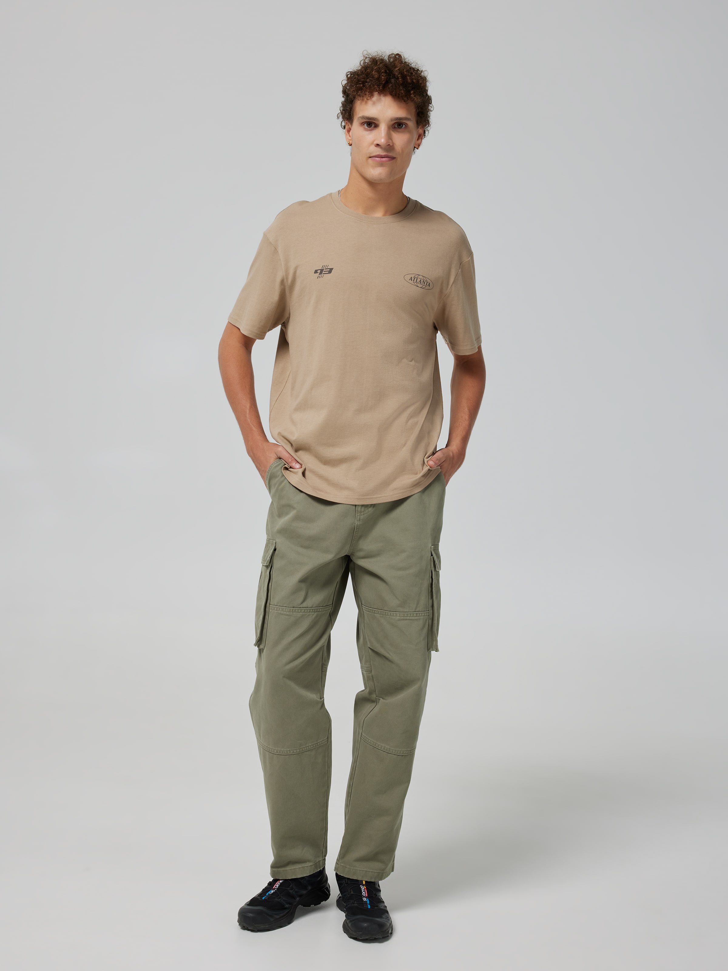 Wash Oyster Urban Race Relax Tee