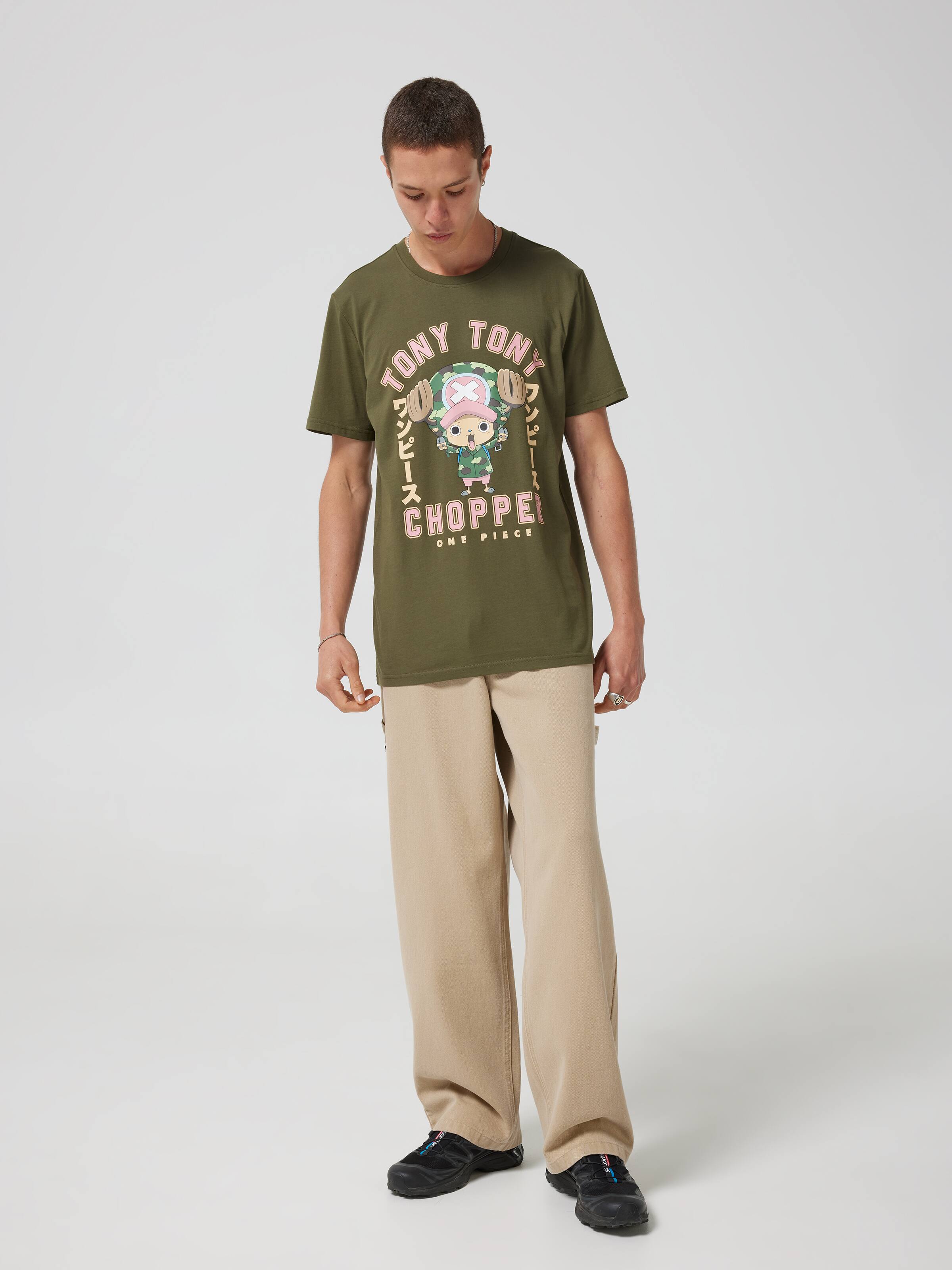 One Piece Chopper Short Sleeve Tee
