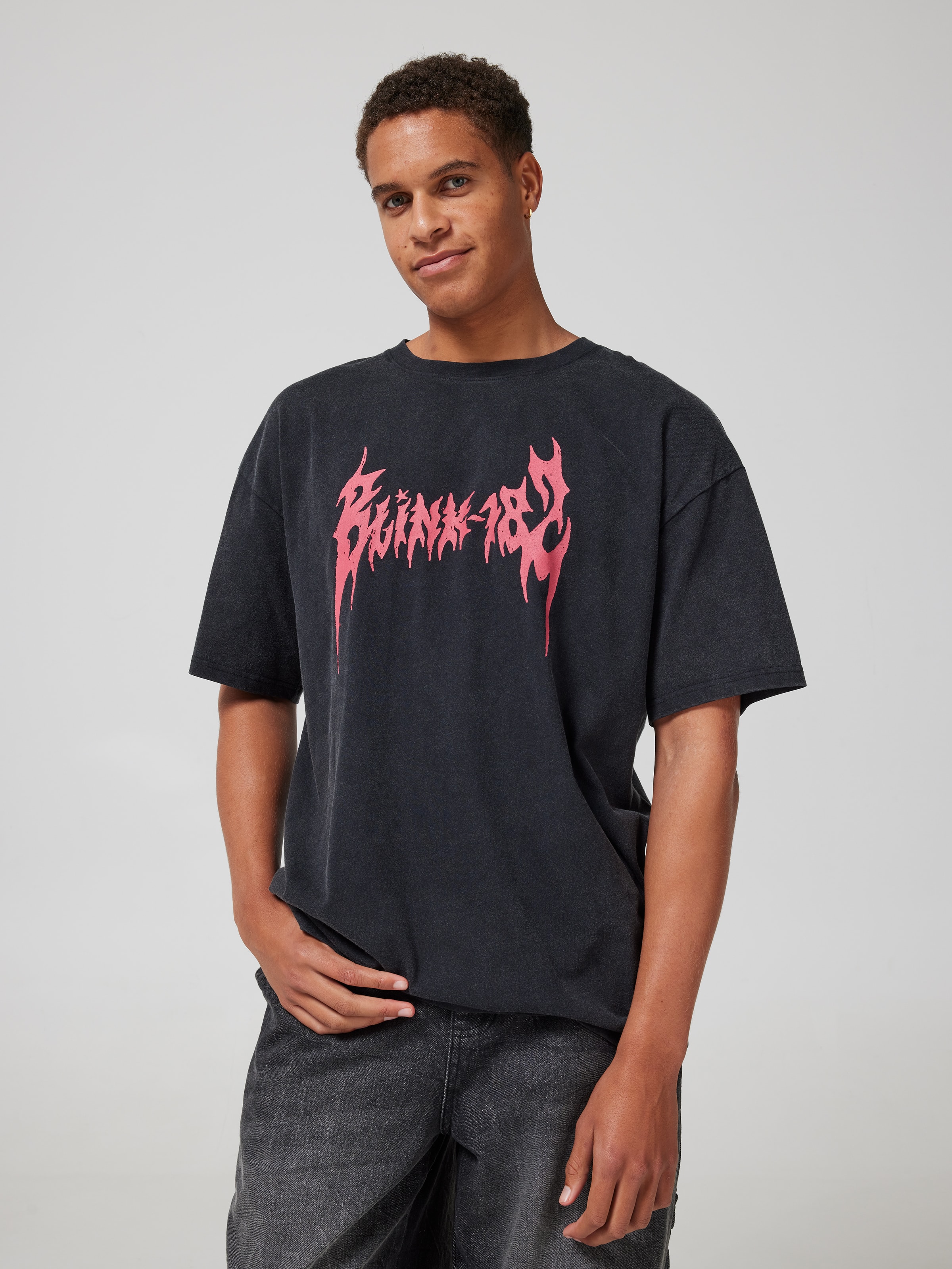 Blink 182 Hand Oversized Tee