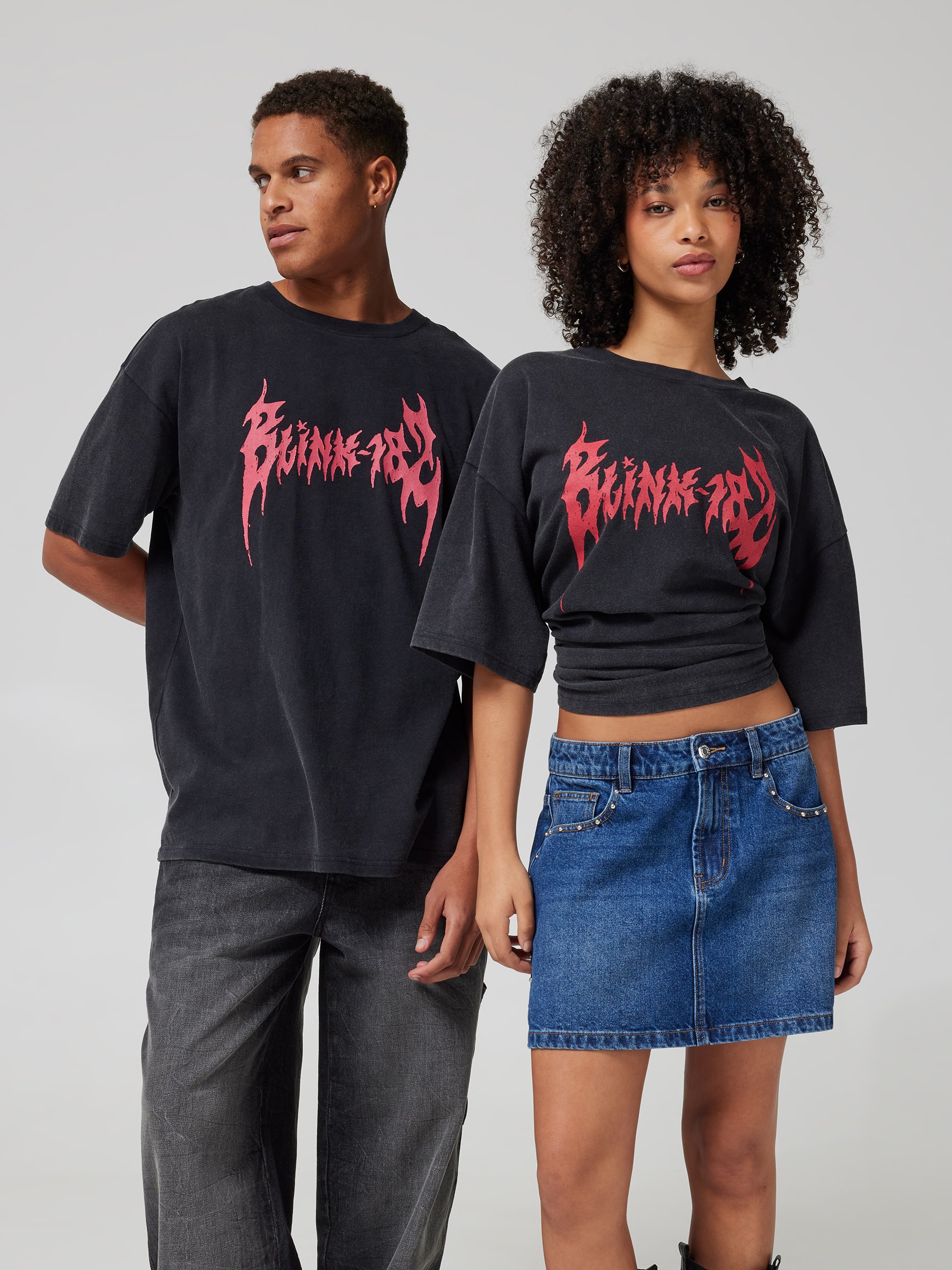 Blink 182 Hand Oversized Tee