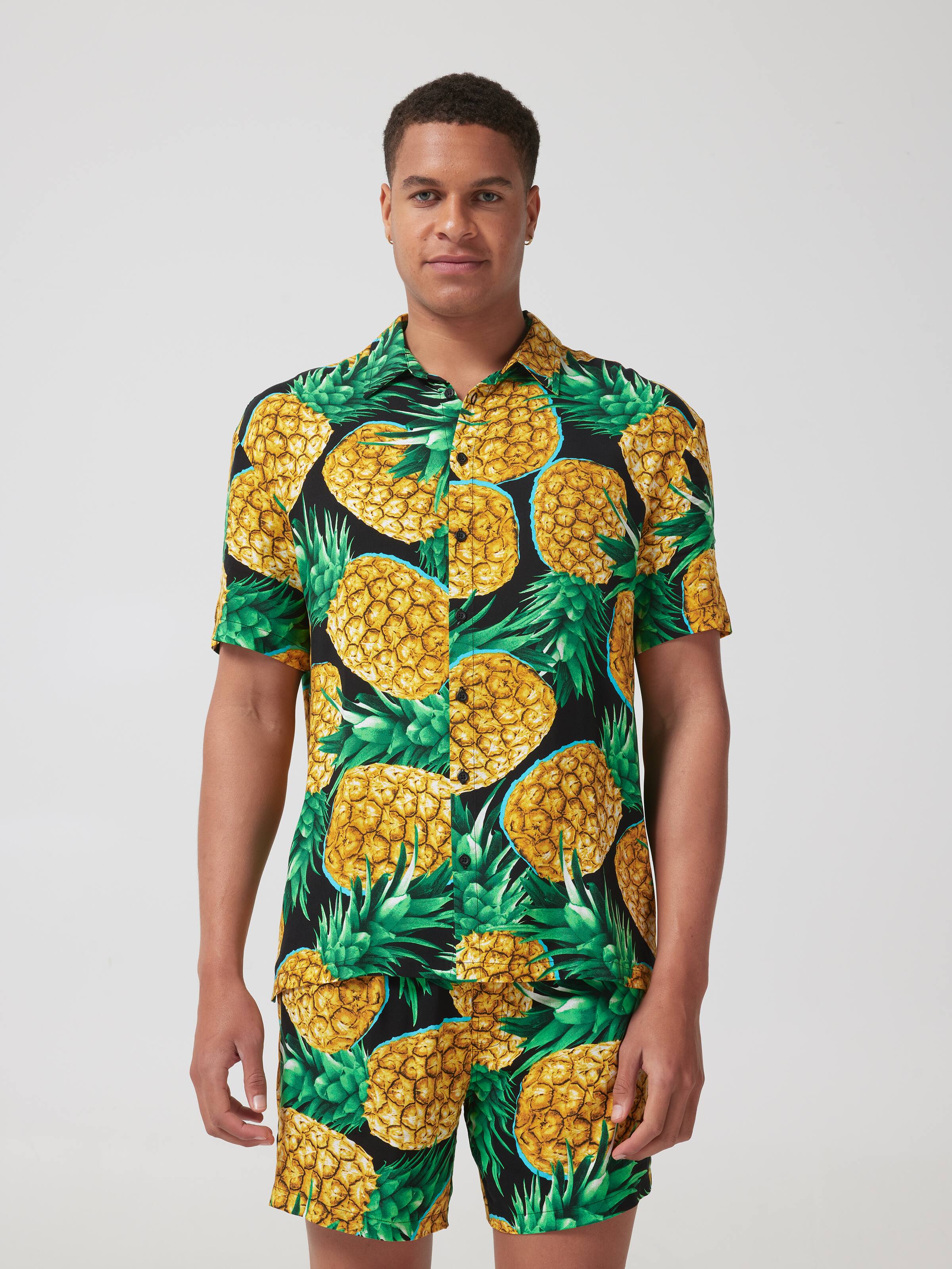 Pineapple Resort Short Sleeve Shirt