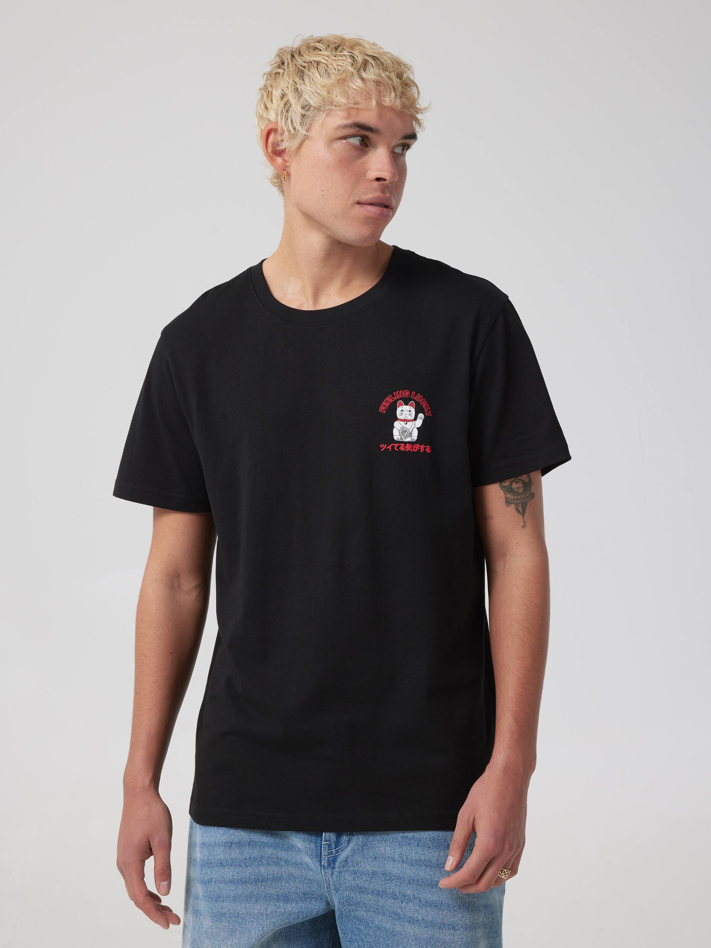 Lucky Cat Short Sleeve Tee