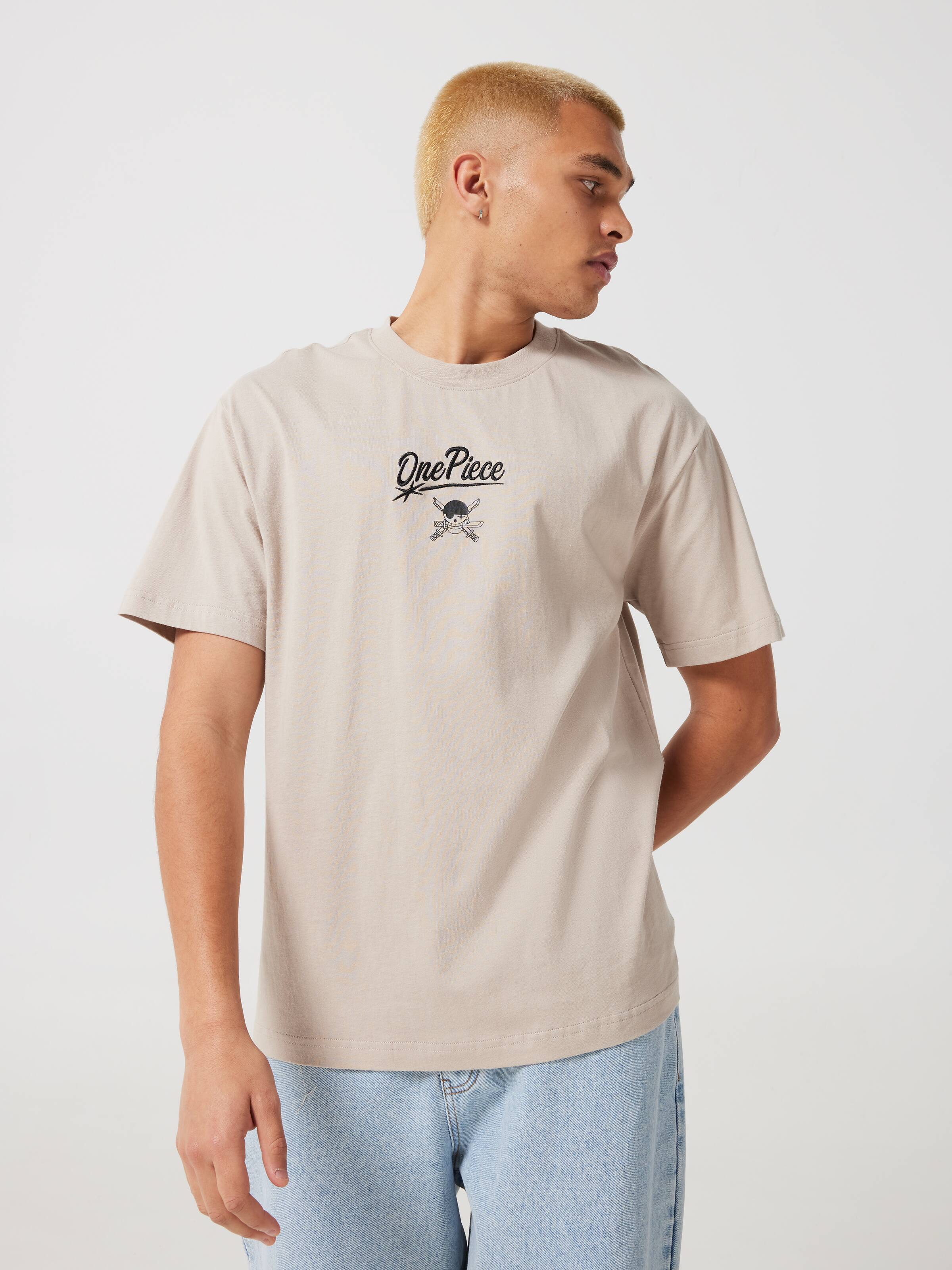 One Piece Zoro Relaxed Short Sleeve Tee