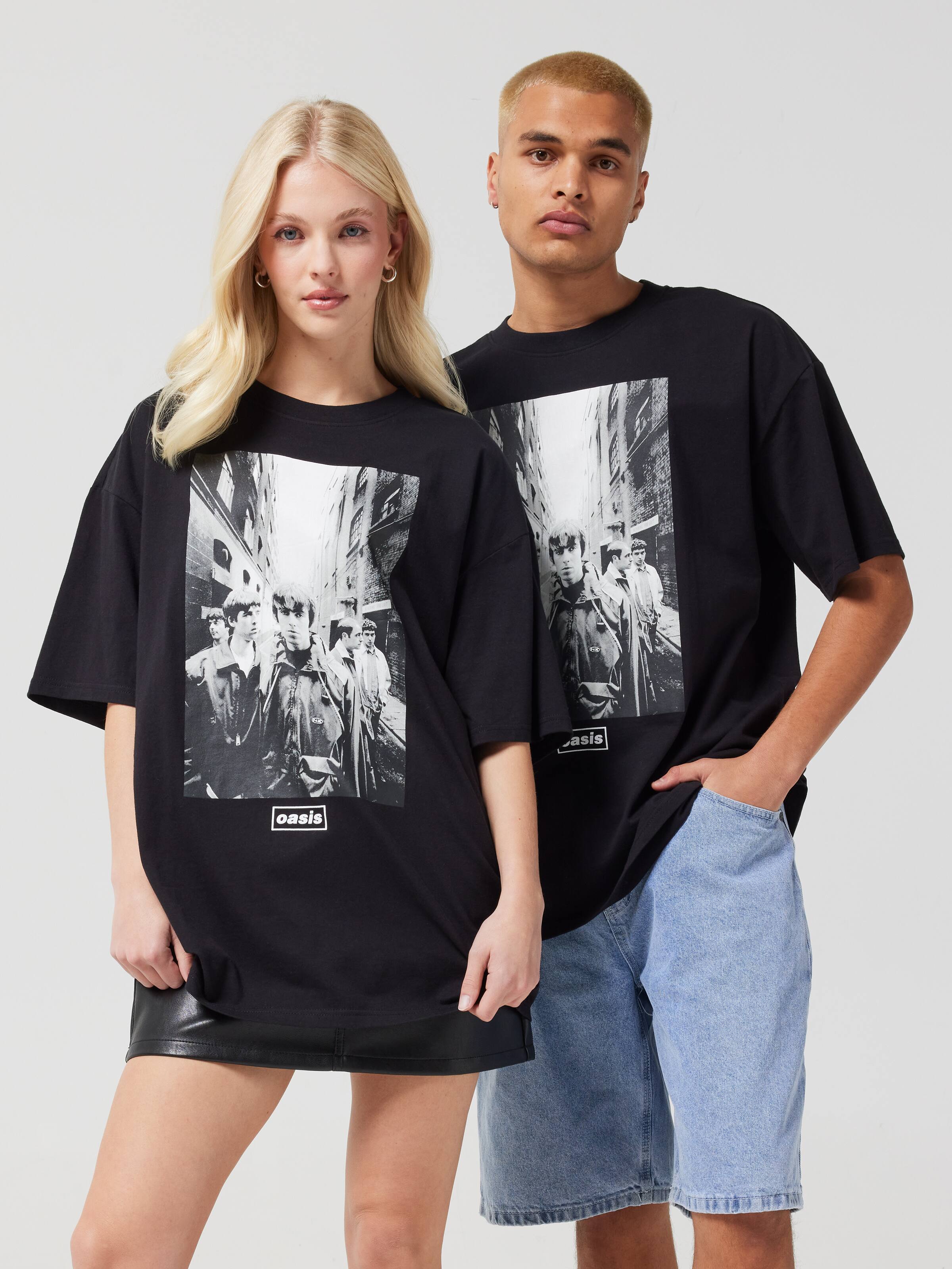 Oasis Short Sleeve Oversized Tee