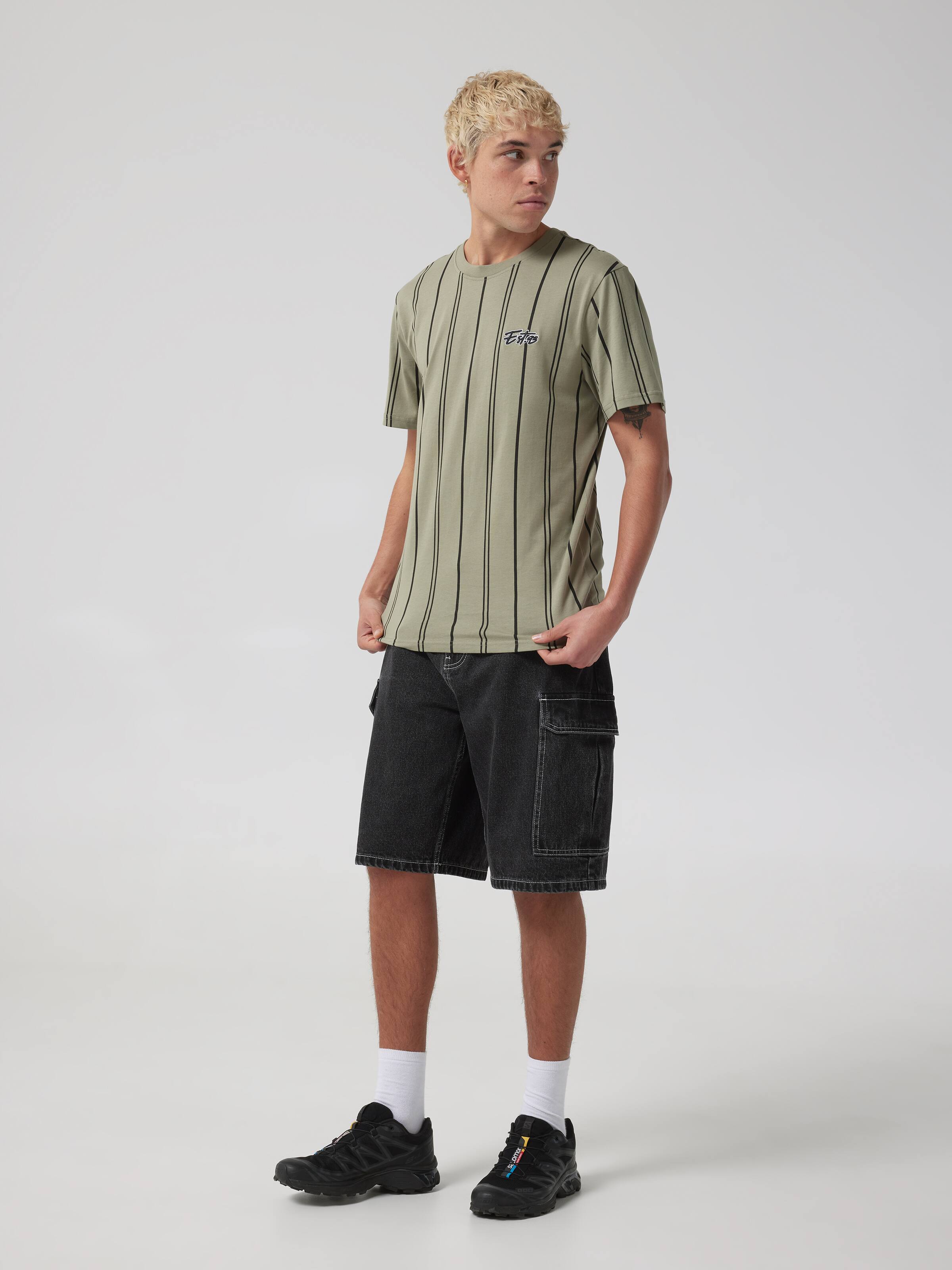 V Stripe 93 Short Sleeve Tee