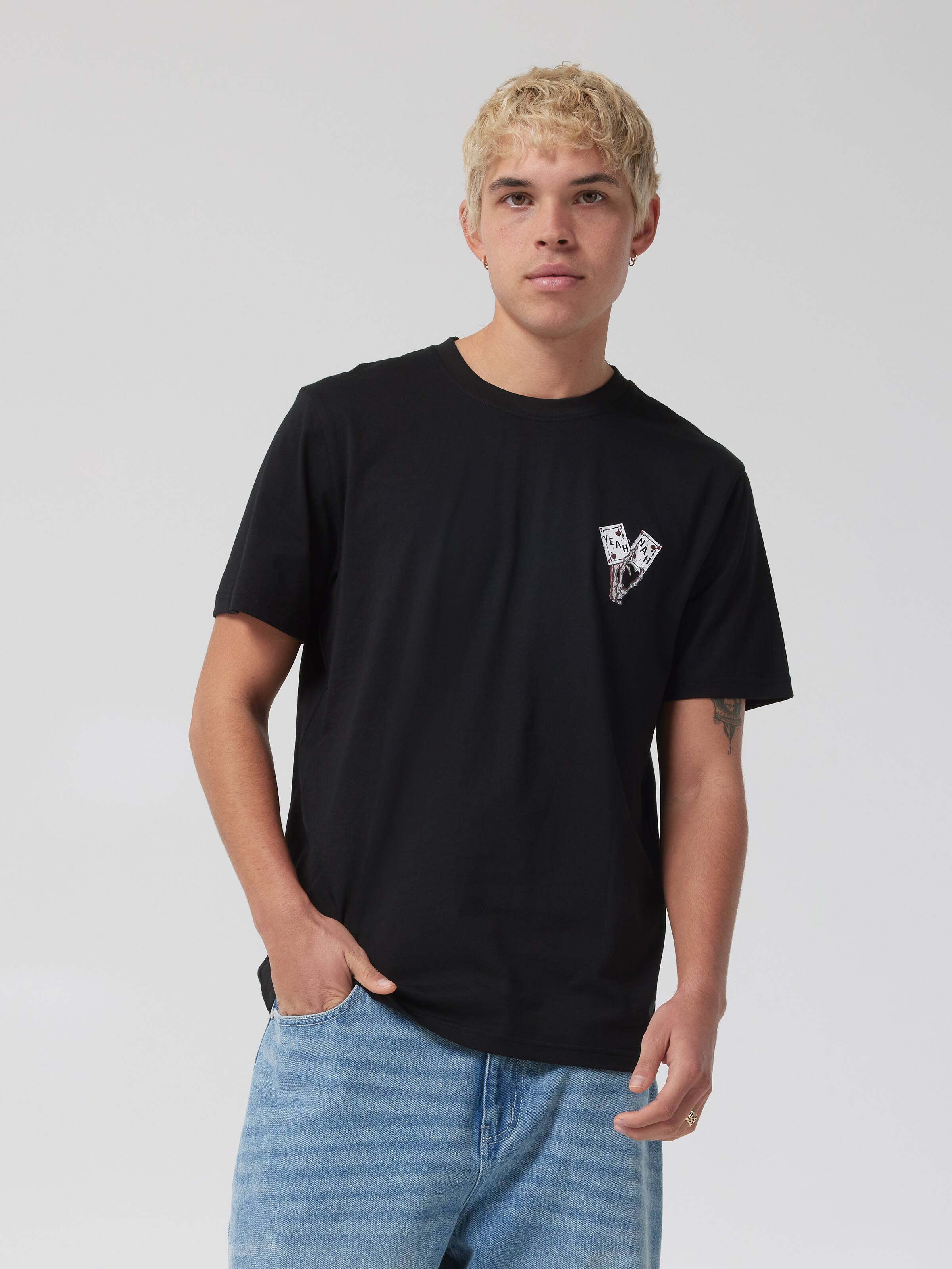 Yeah Nah Card Short Sleeve Tee