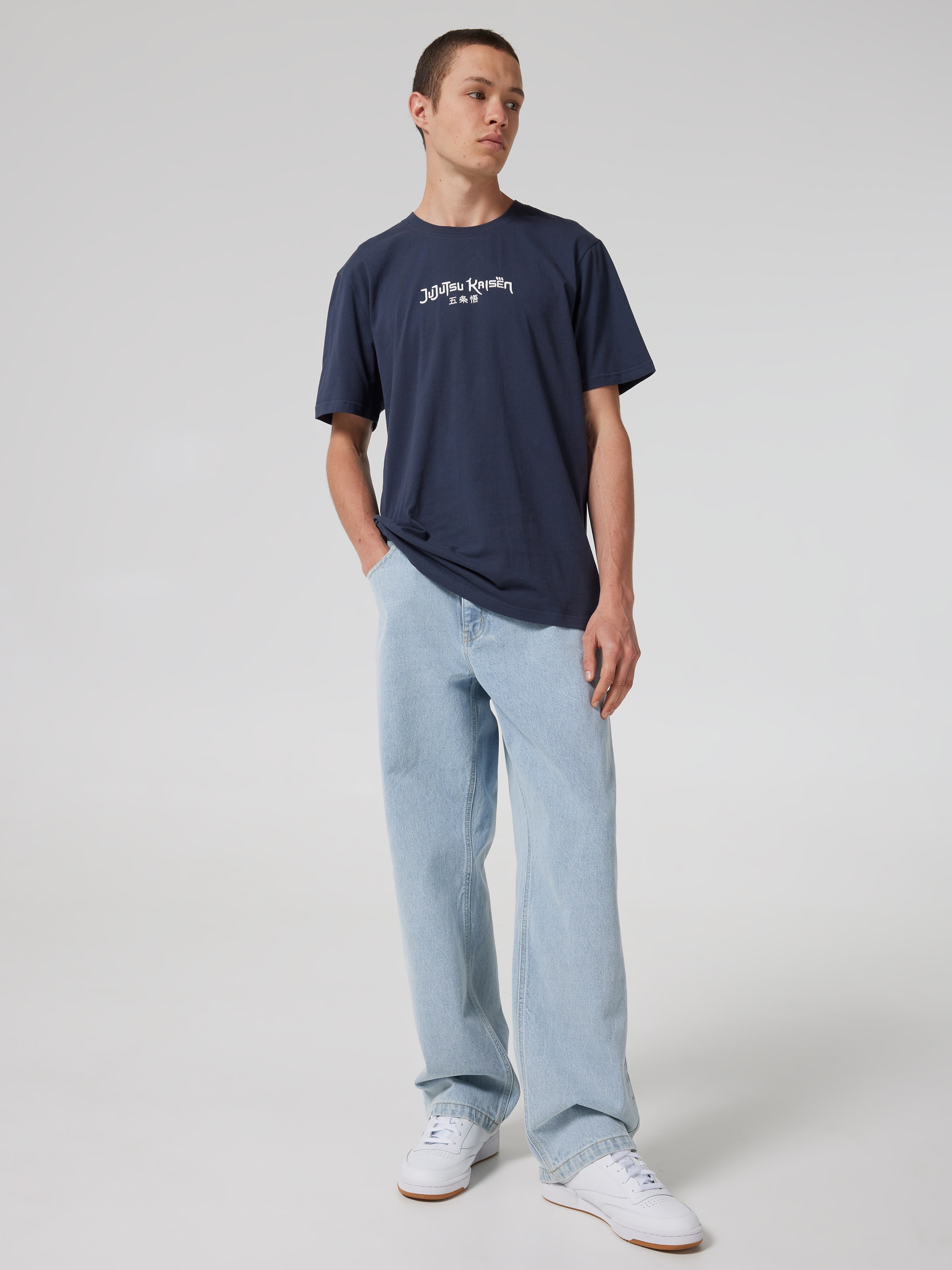 Mid Blue Jujutsu Kaisen Short Sleeve Tee