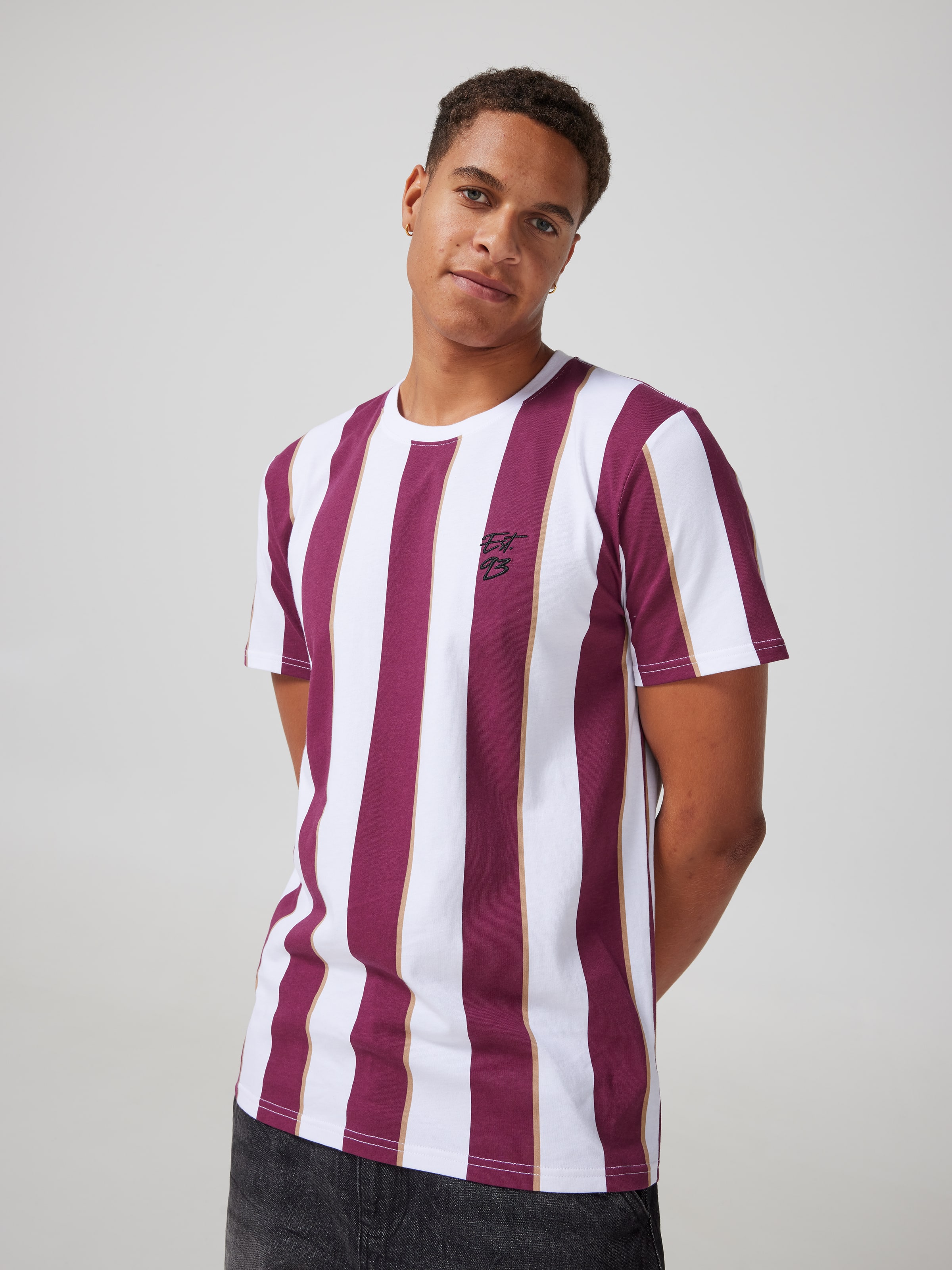 Stripe Est 93 Tee