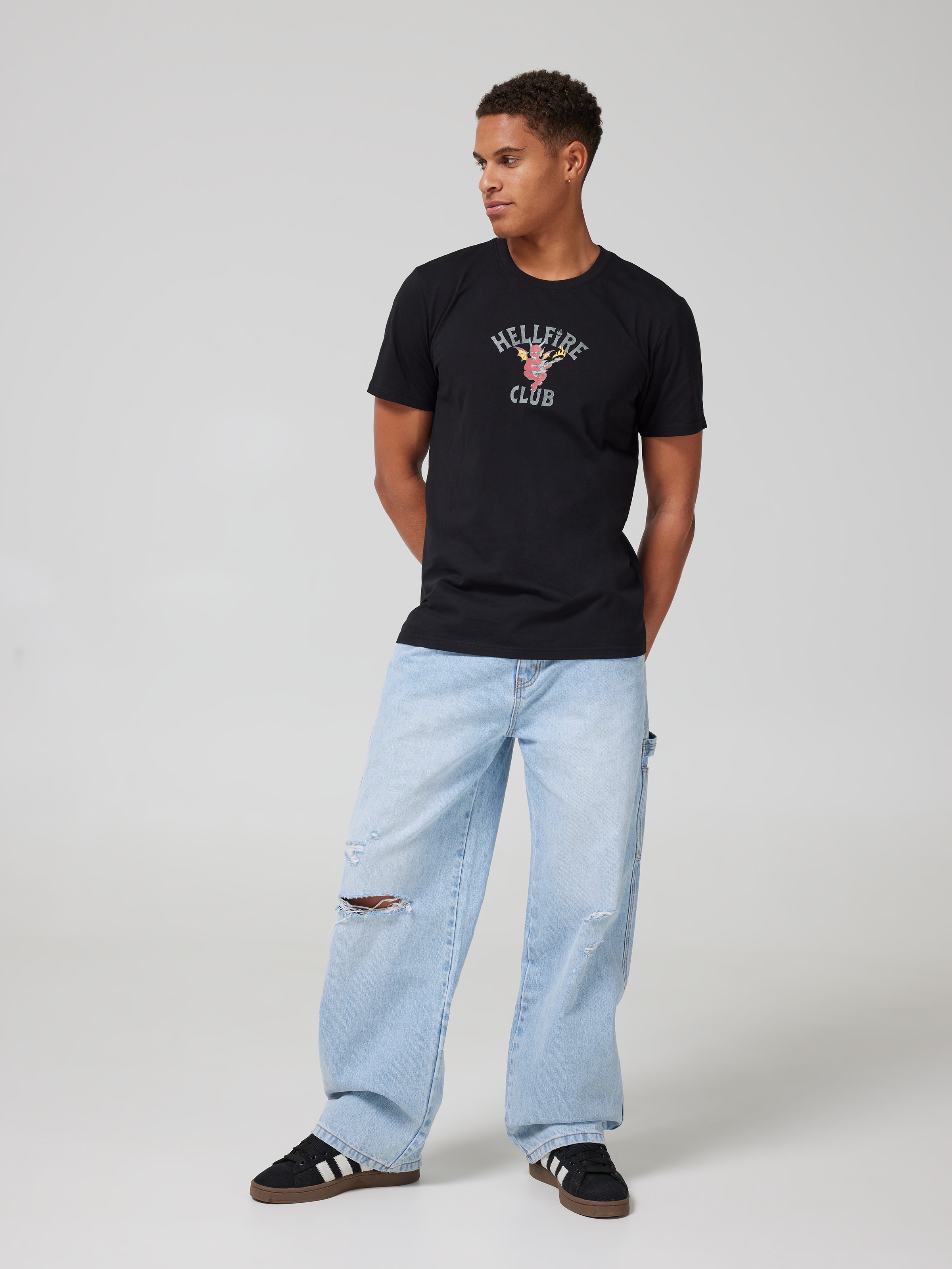 Stranger Things Hellfire Club Short Sleeve Tee
