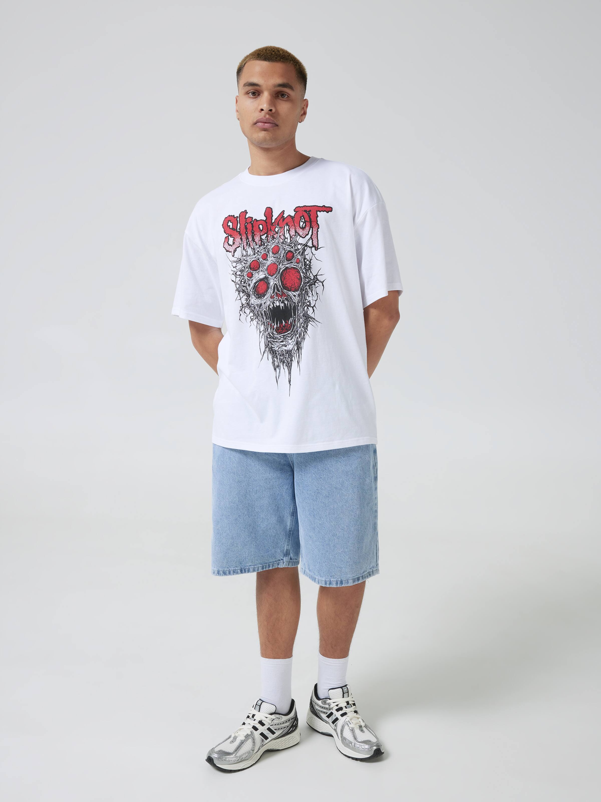 Slipknot Skull Oversized Tee