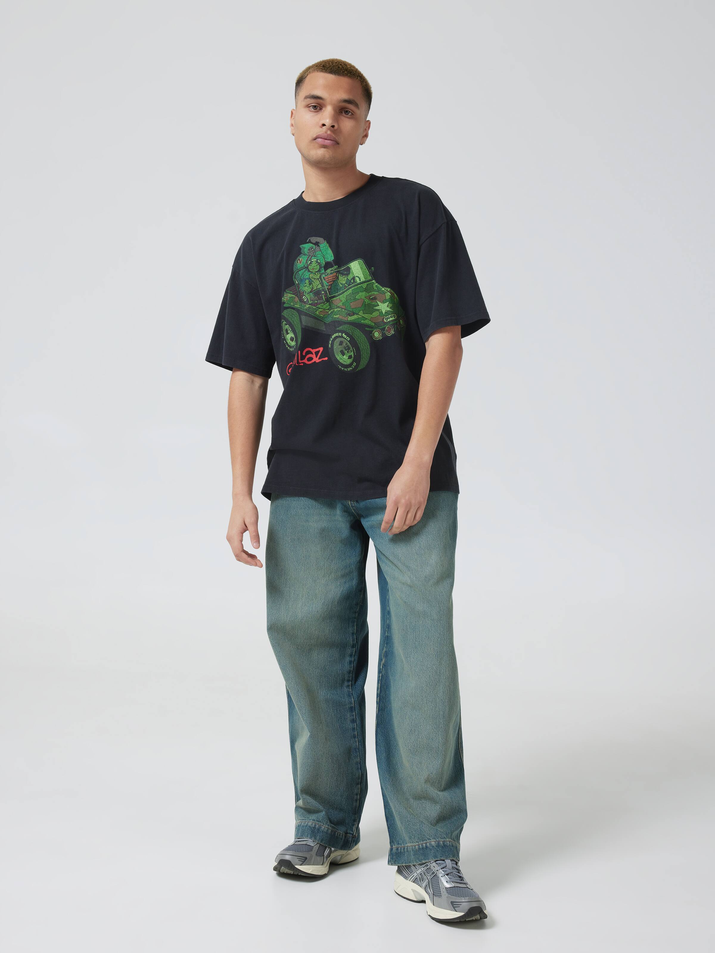 Gorillaz Trick Oversized Short Sleeve Tee