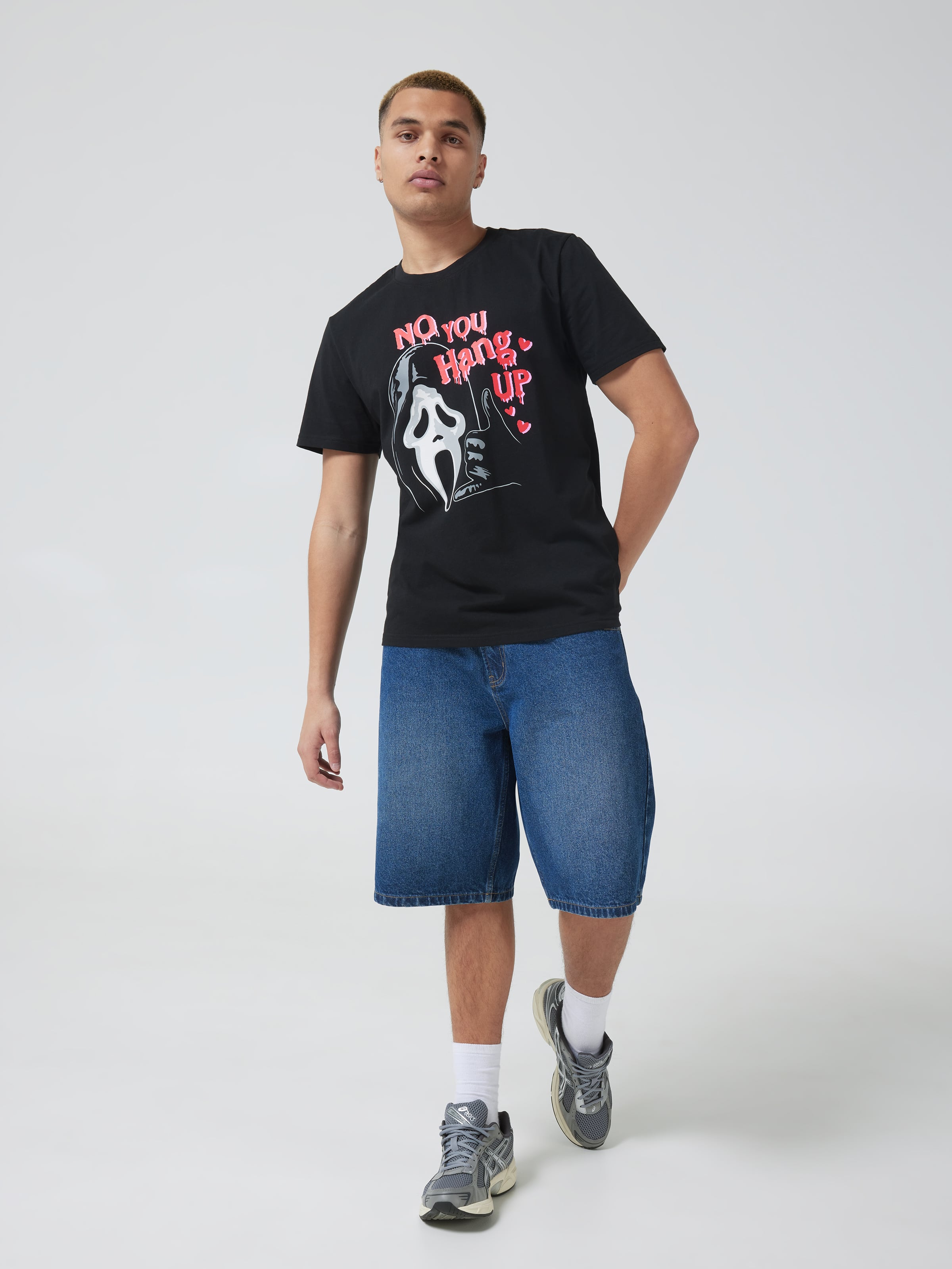 Ghost Face Call Me Short Sleeve Tee