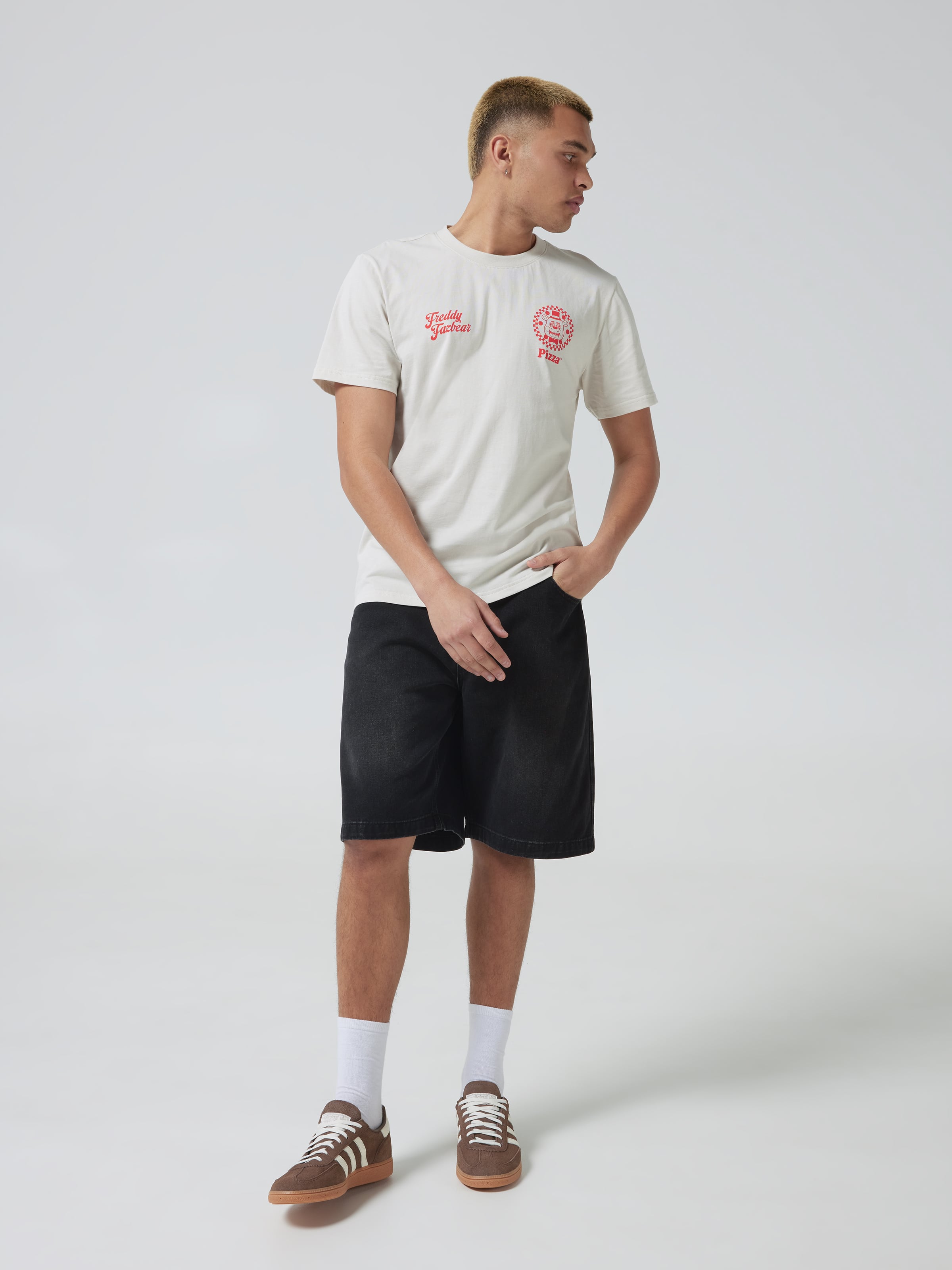 Five Nights At Freddys Pizza Short Sleeve Tee