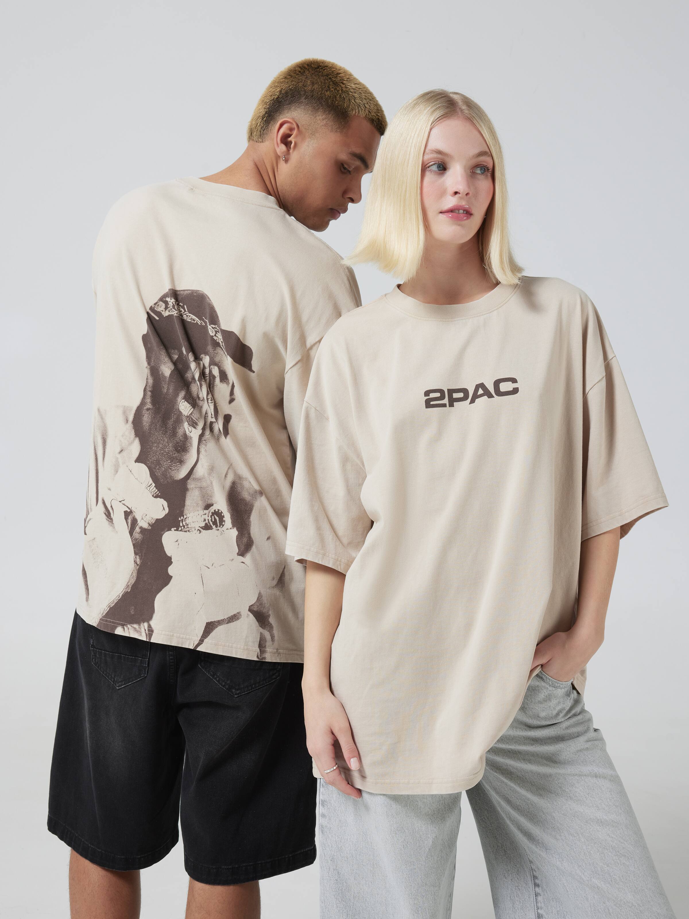 Tupac Oversized Tee