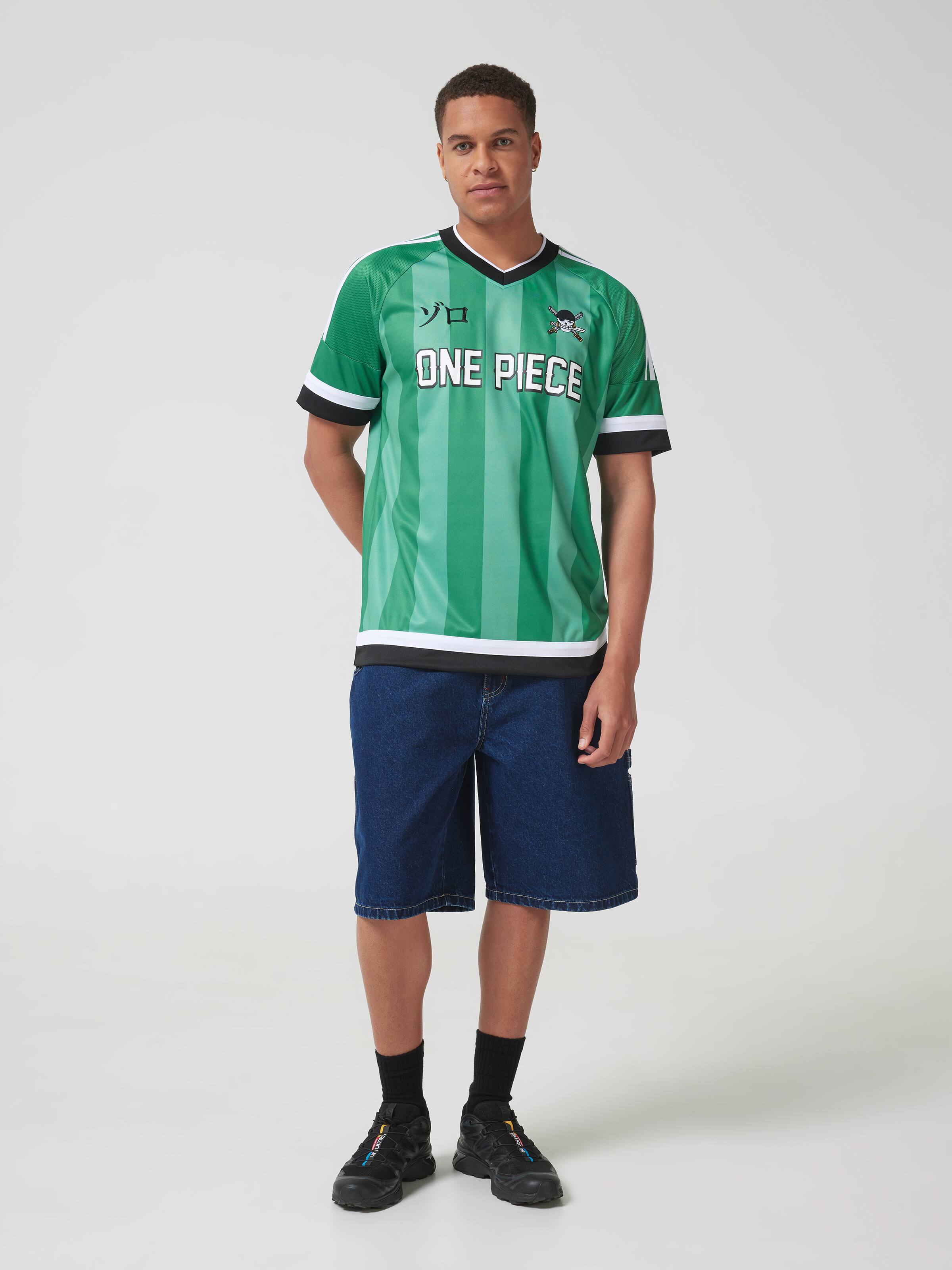 One Piece Zorro Stripe Jersey