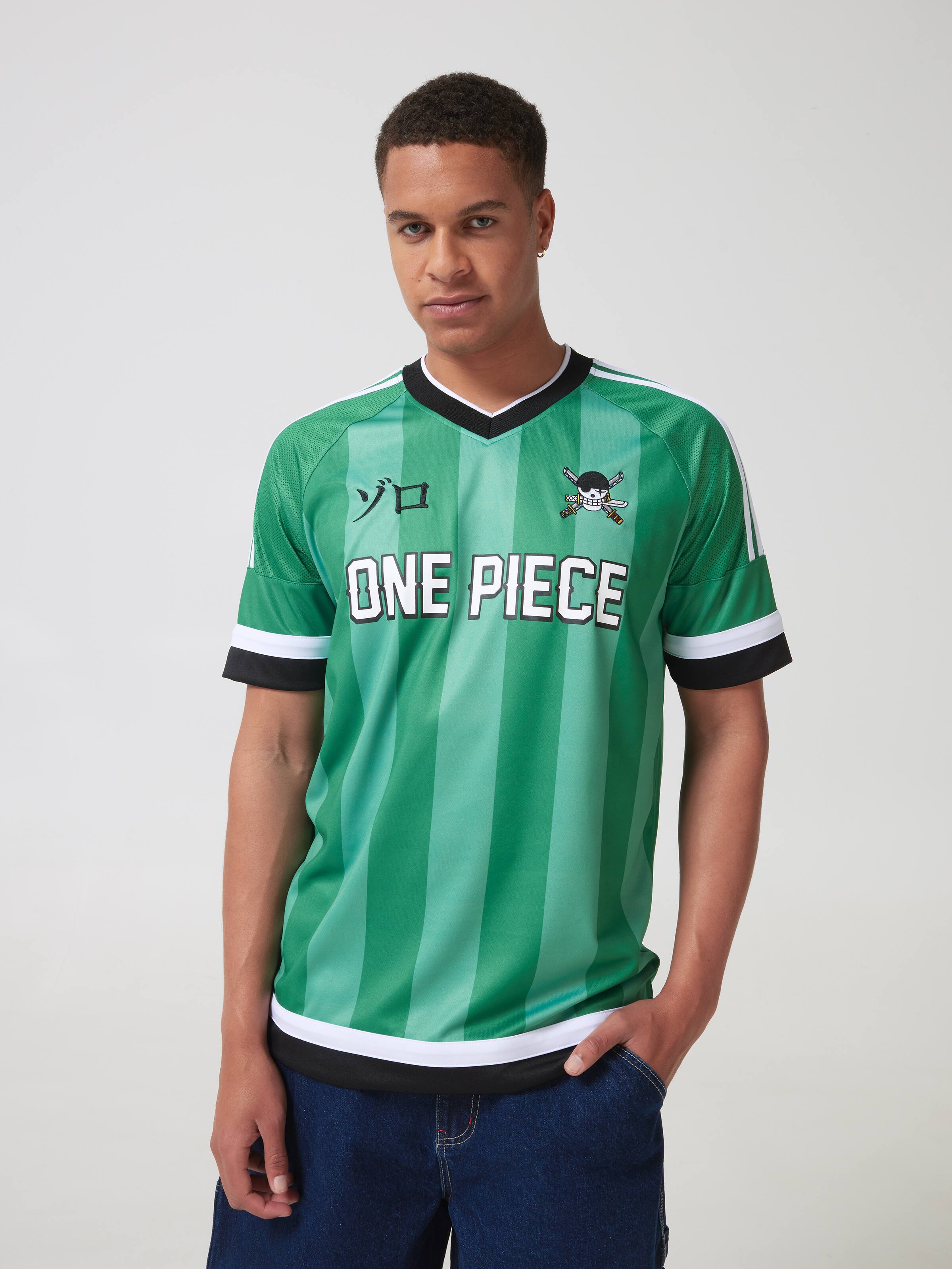 One Piece Zorro Stripe Jersey