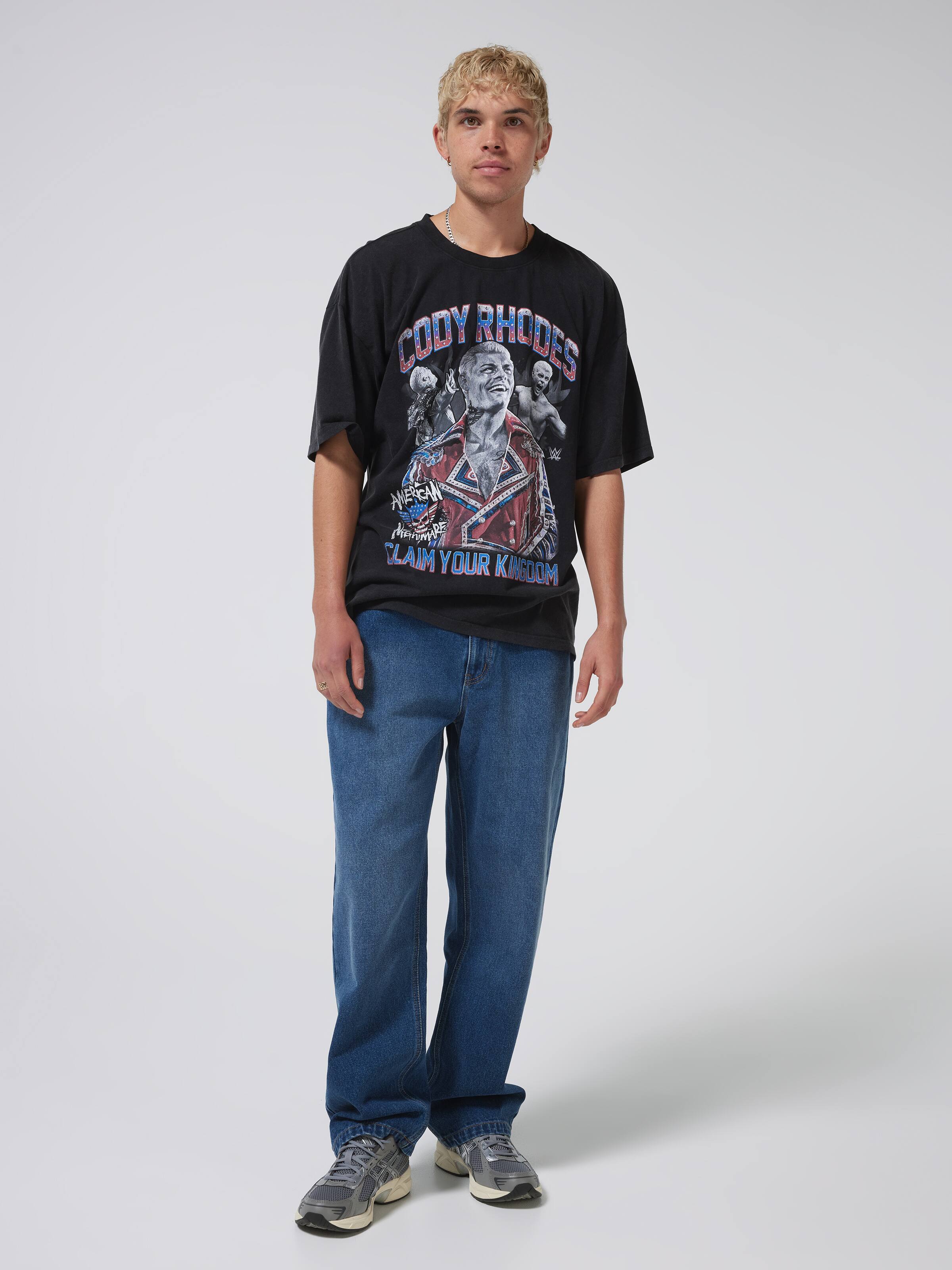 Wwe Cody Rhodes Oversized Tee