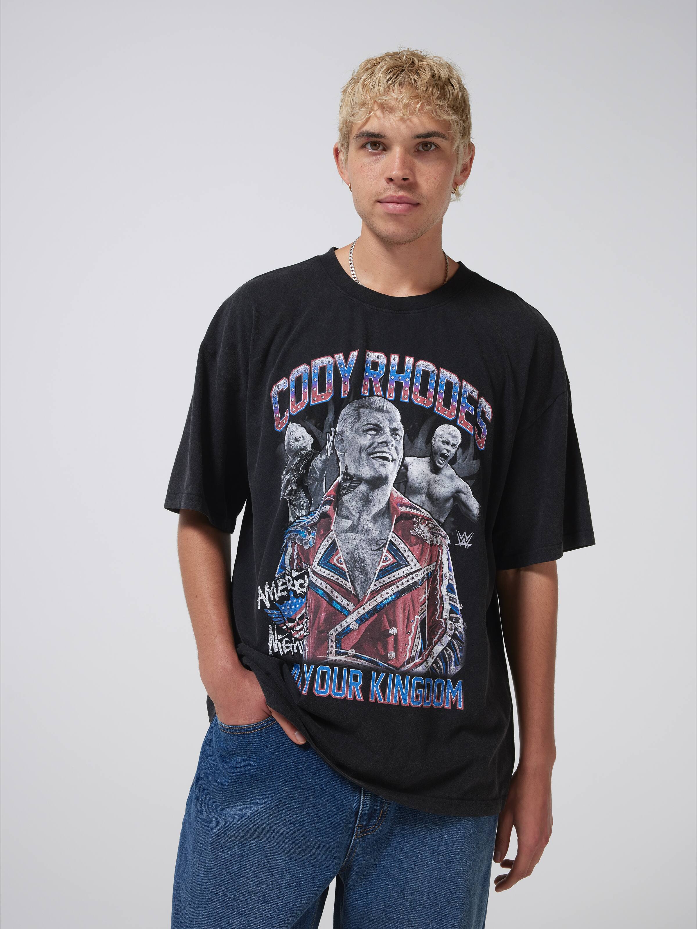 Wwe Cody Rhodes Oversized Tee