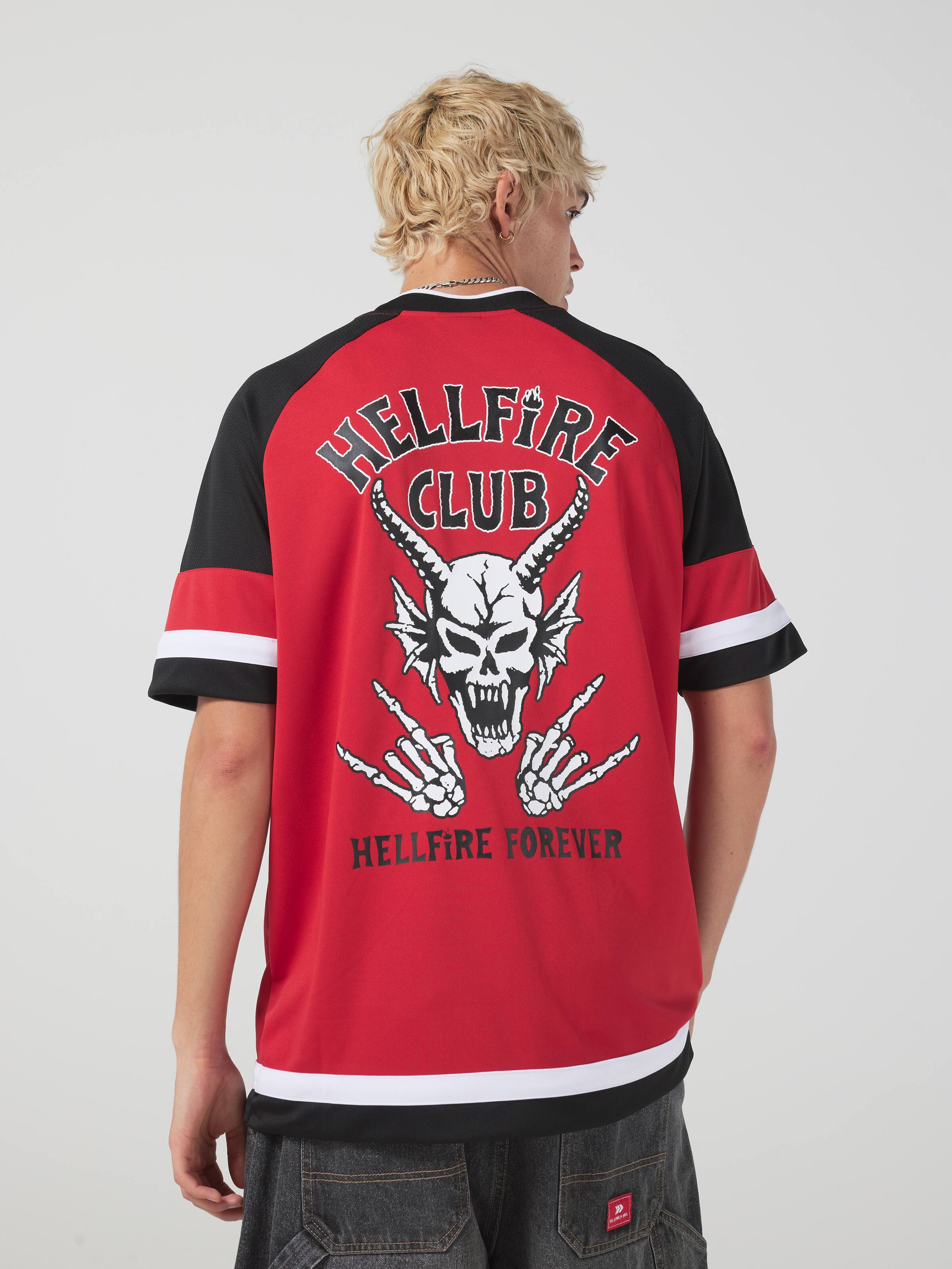 Stranger Things Hellfire Jersey