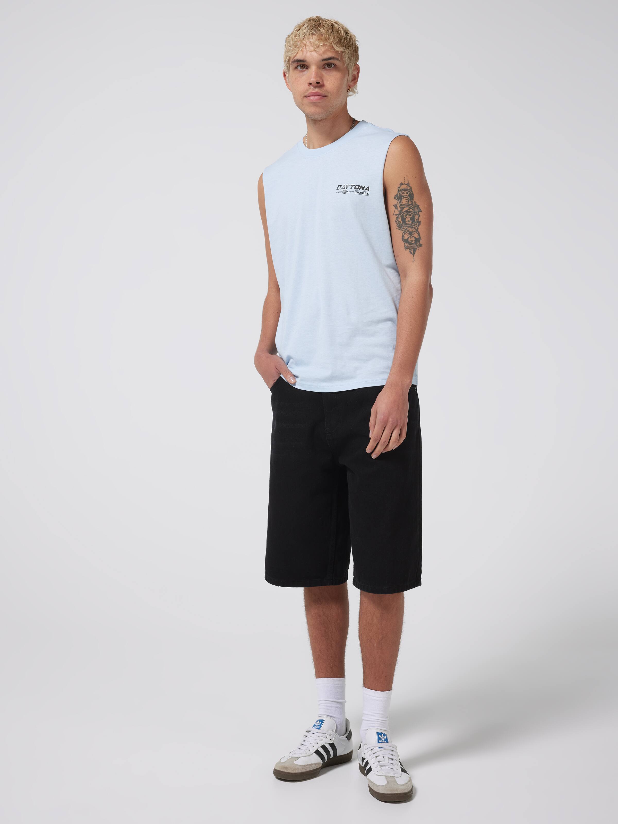 Moto Daytona Muscle Tee