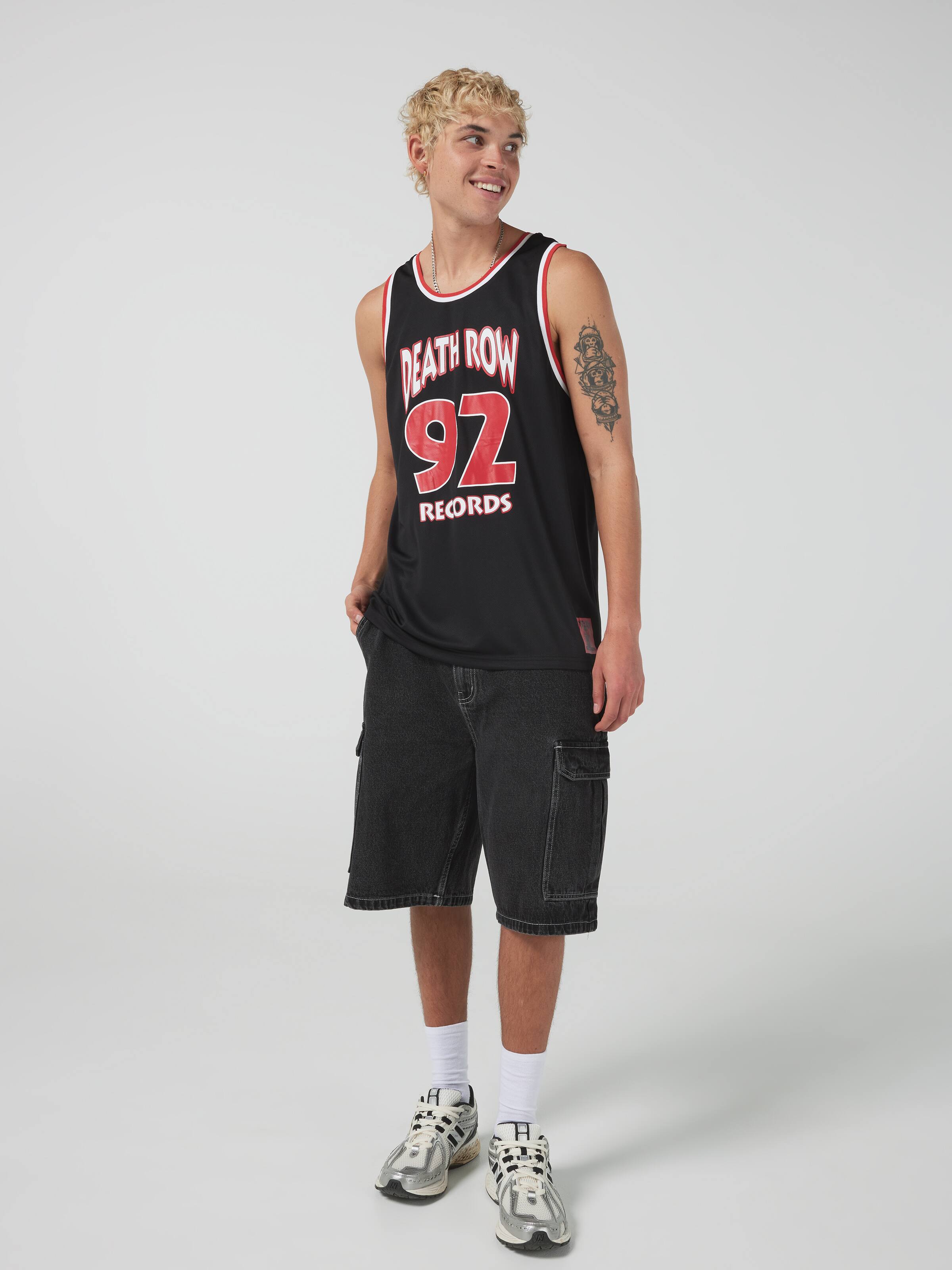 Deathrow Records Basketball Tank