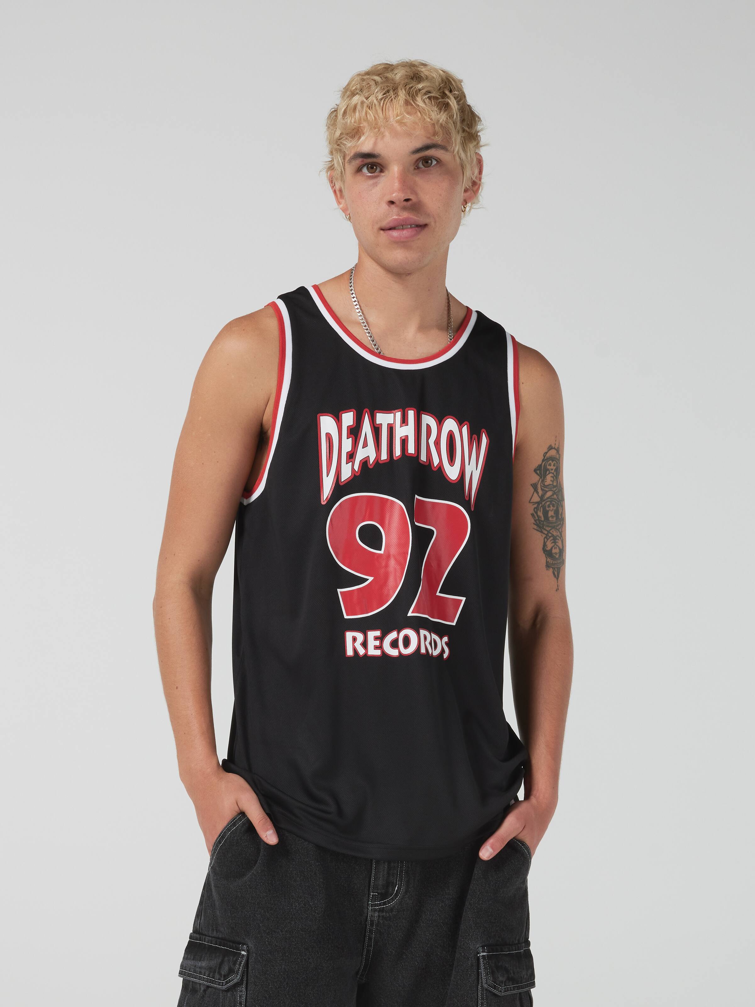 Deathrow Records Basketball Tank