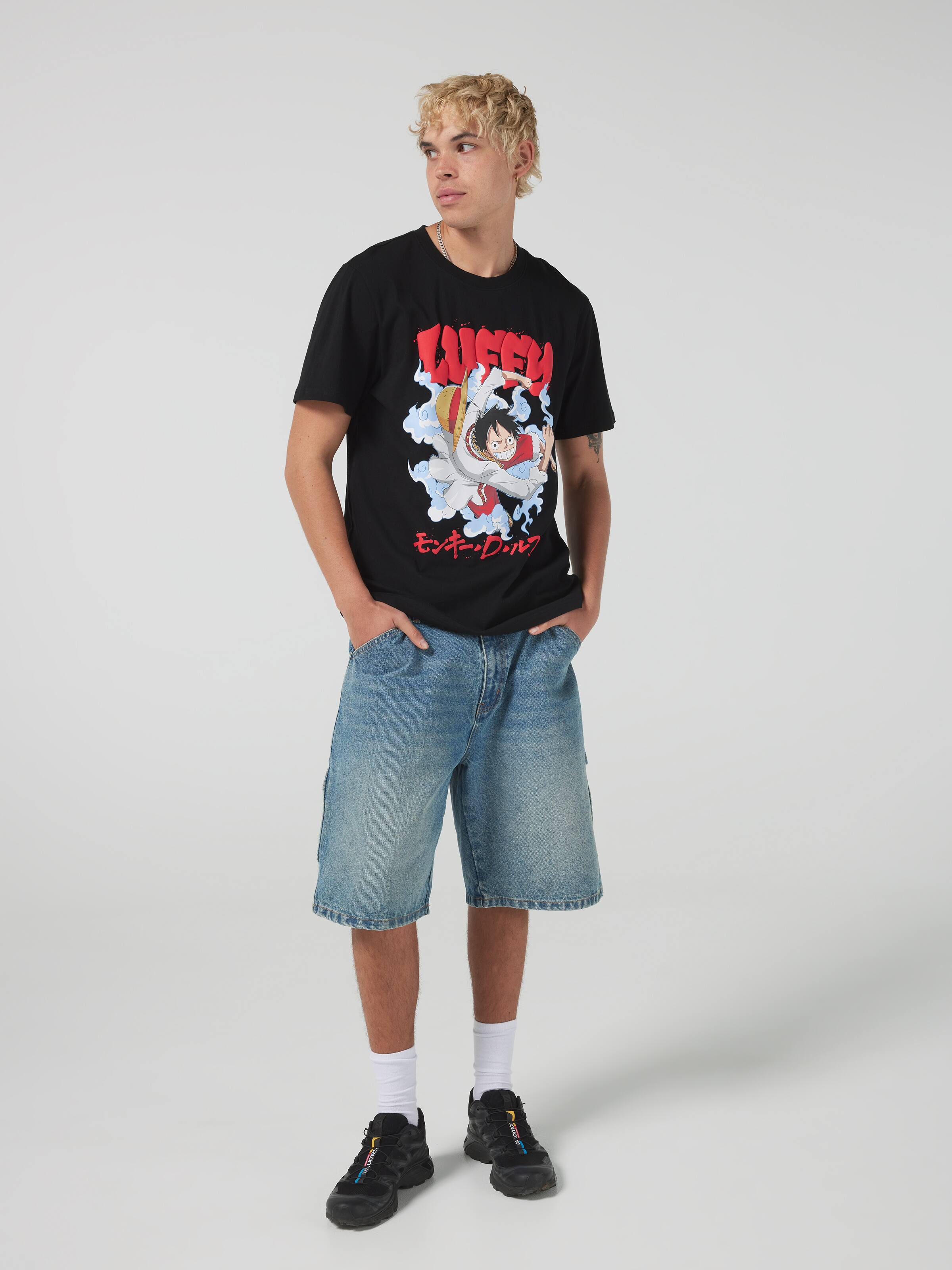 One Piece Luffy Short Sleeve Tee