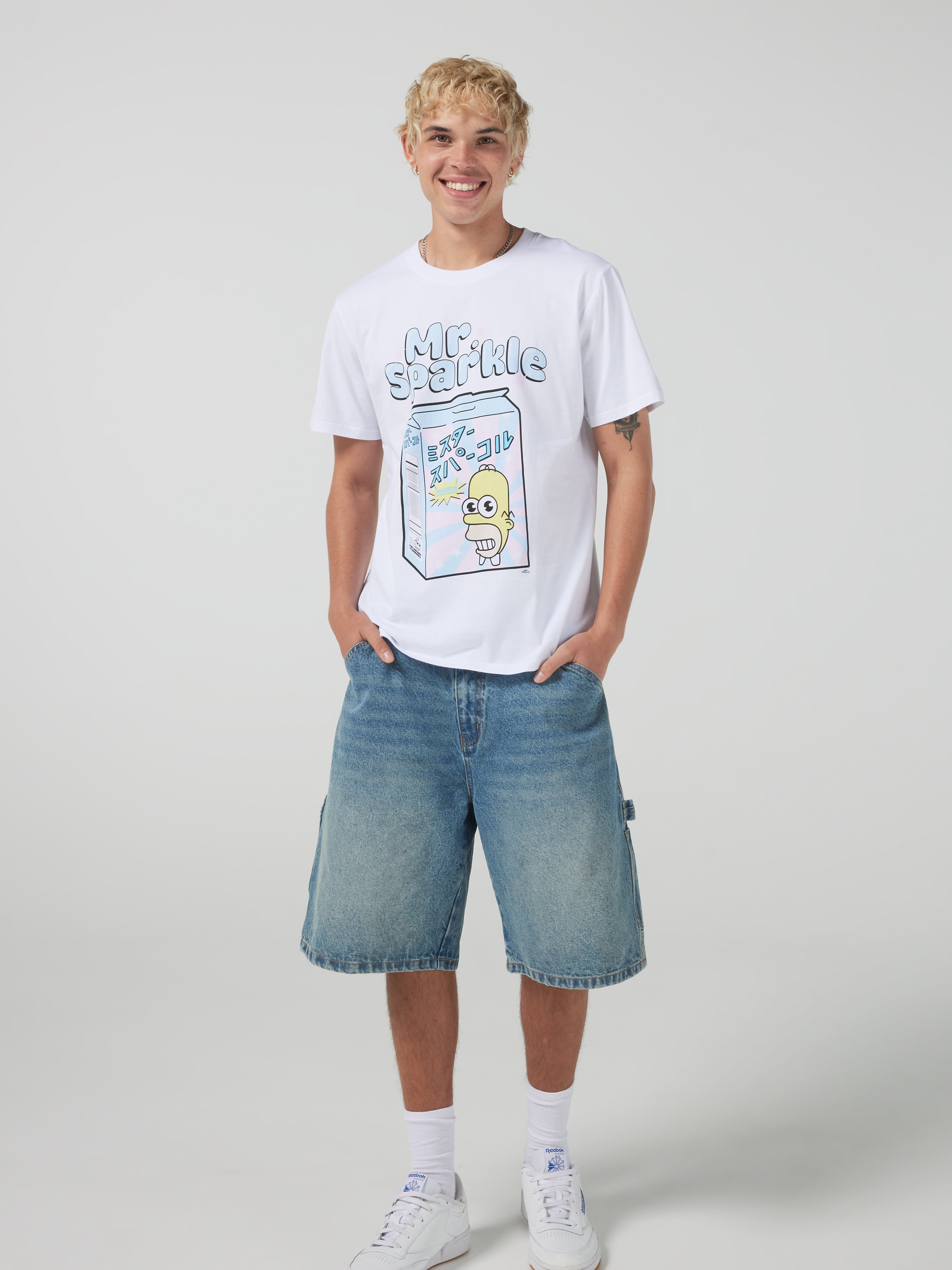 Simpsons Mr Sparkle Short Sleeve Tee