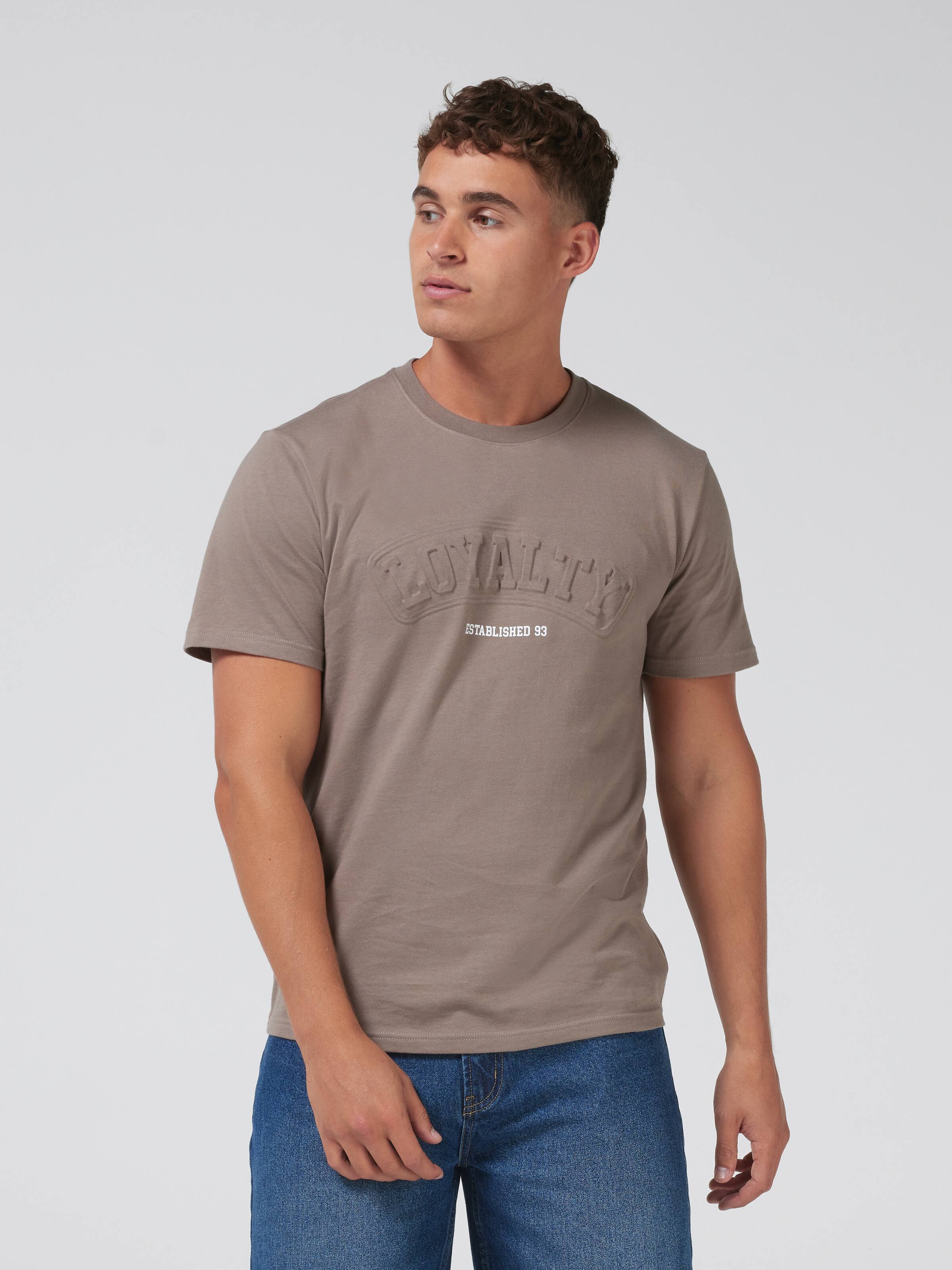 Embossed Loyalty Short Sleeve Tee