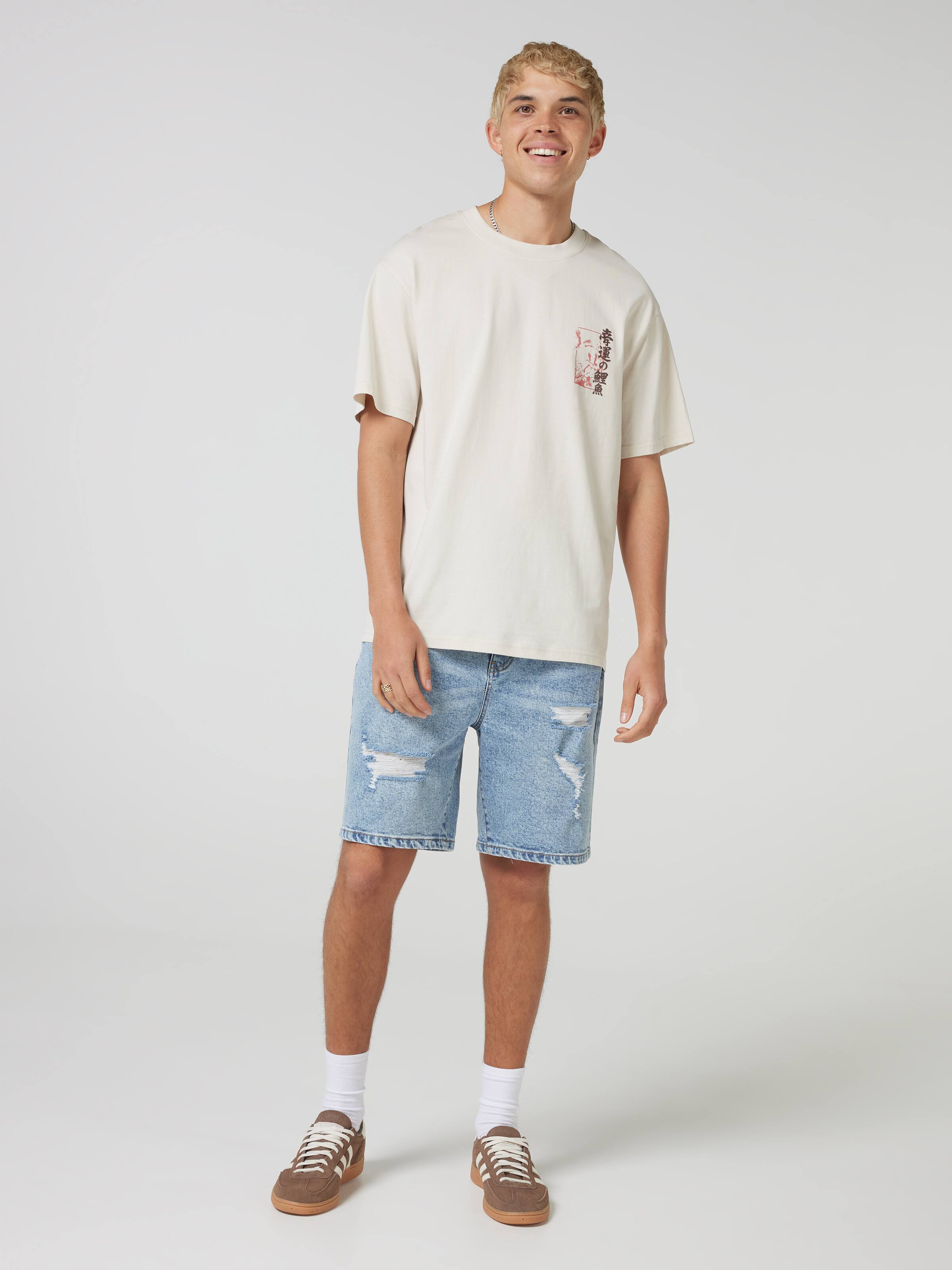 Japan Multi Icon Relax Short Sleeve Tee