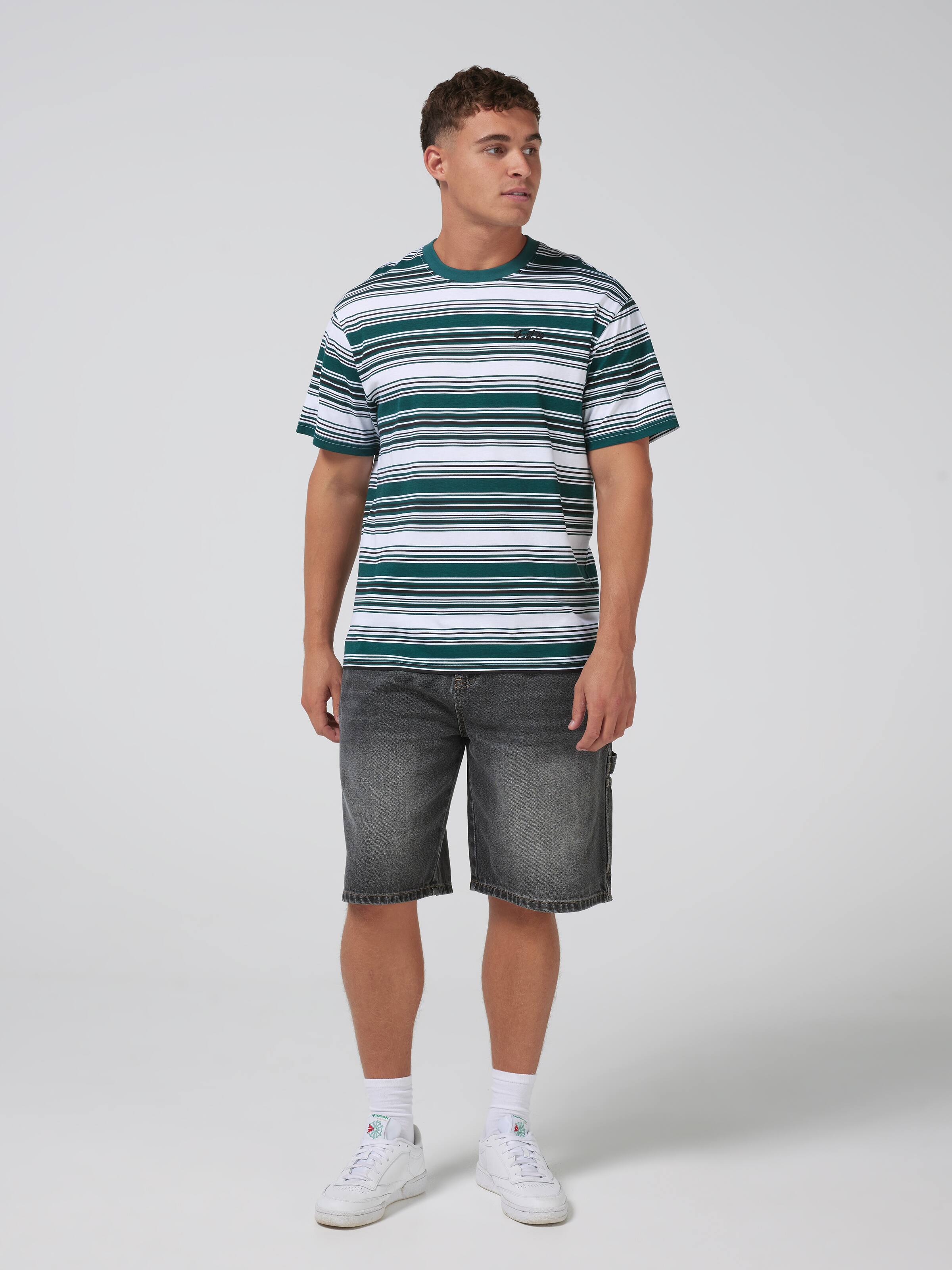 Stripe 93 Relax Short Sleeve Tee