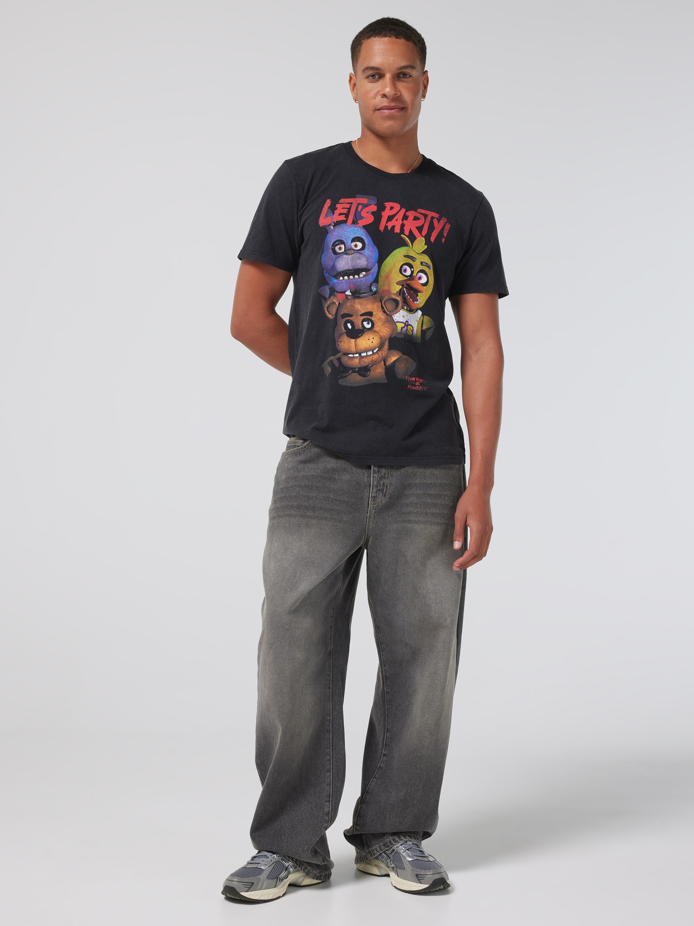 Five Nights At Freddys Lets Party Short Sleeve Tee