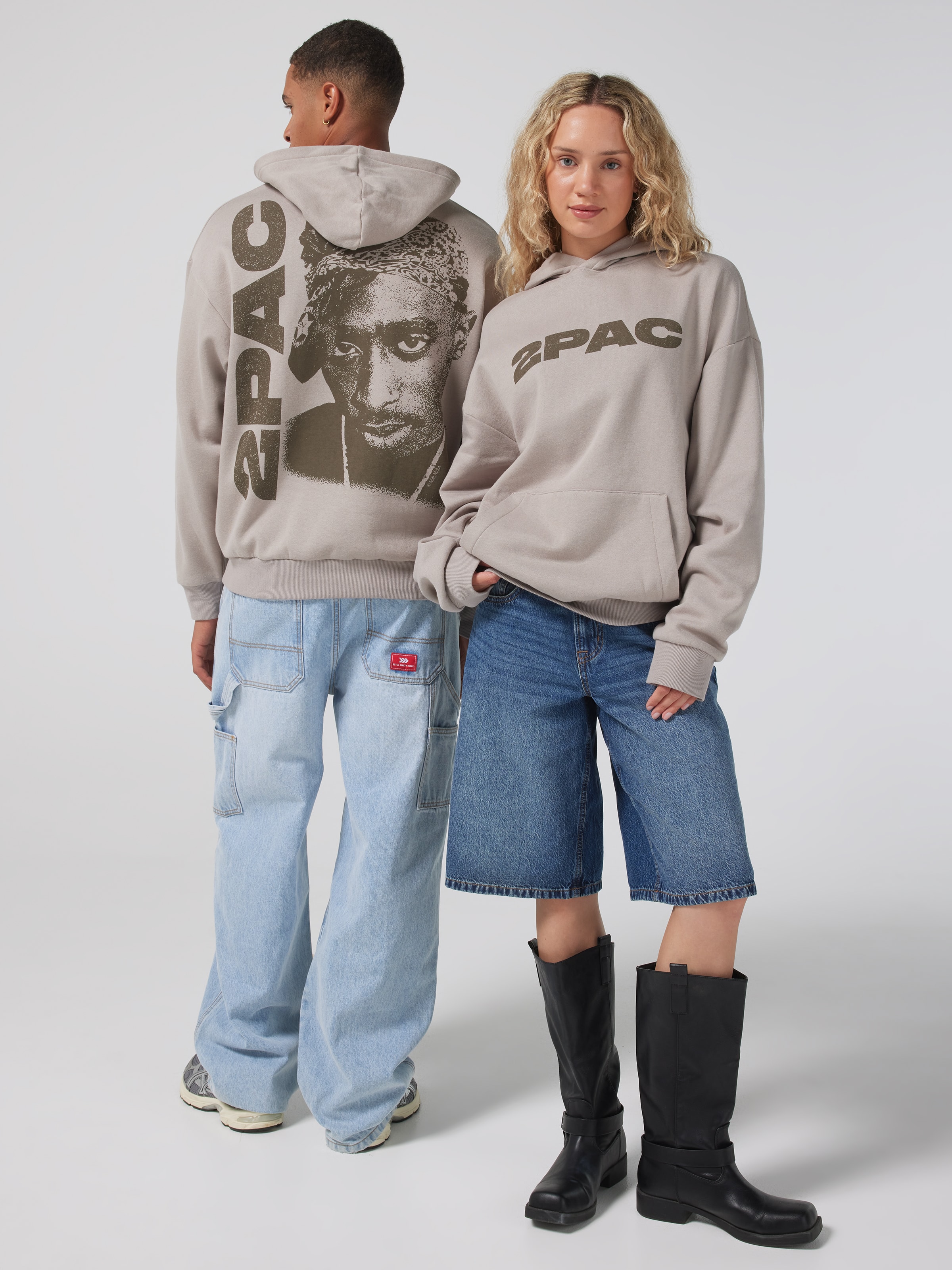 Tupac Oversized Hoodie