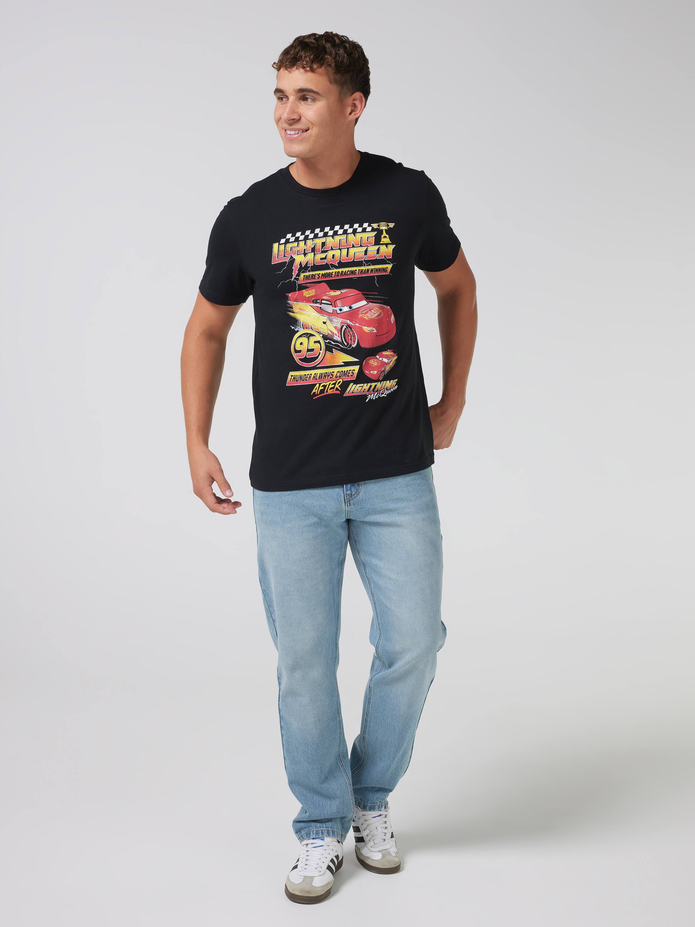 Cars Lightning Mcqueen Short Sleeve Tee