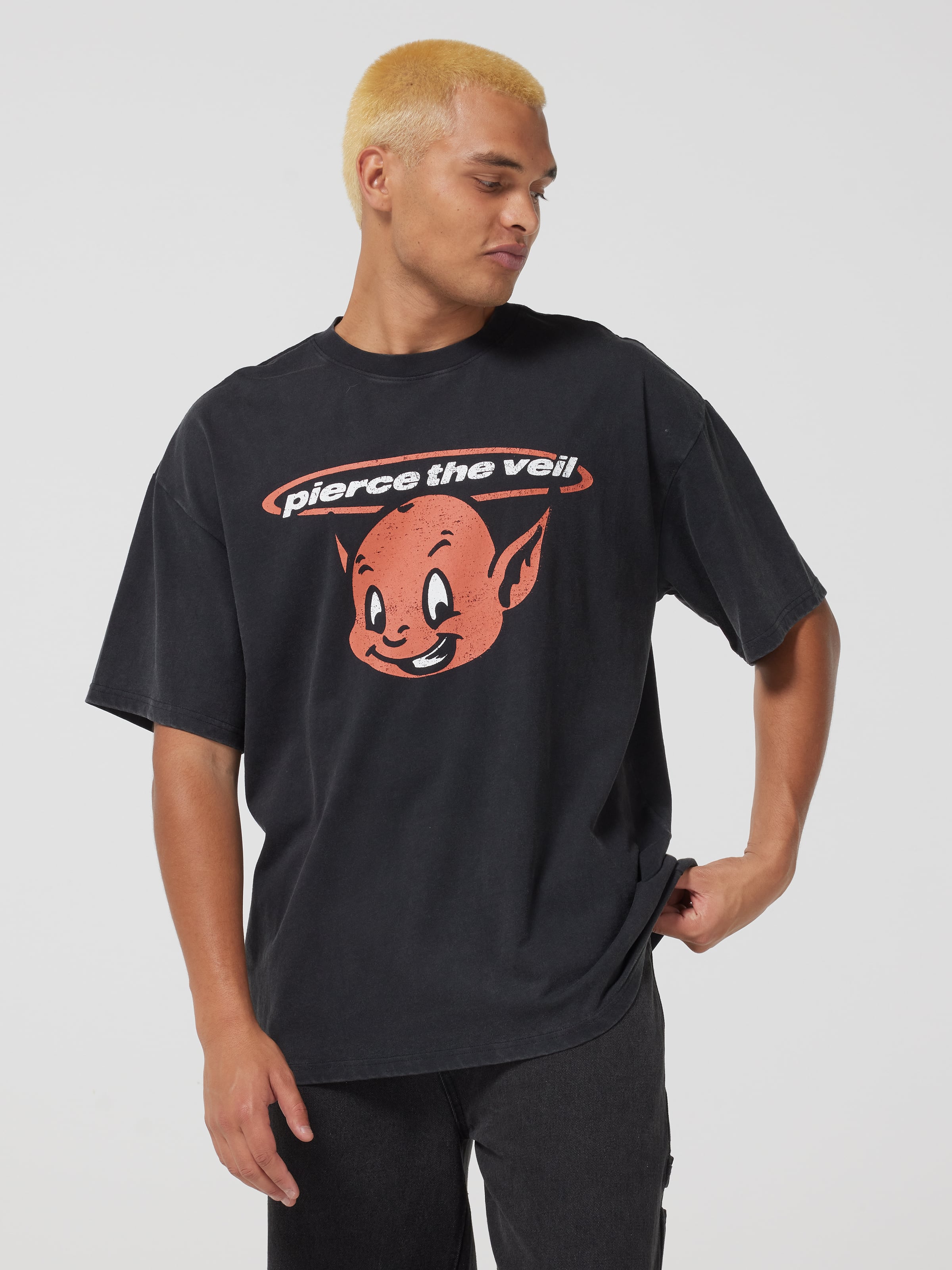 Pierce The Veil Devil Oversized Tee