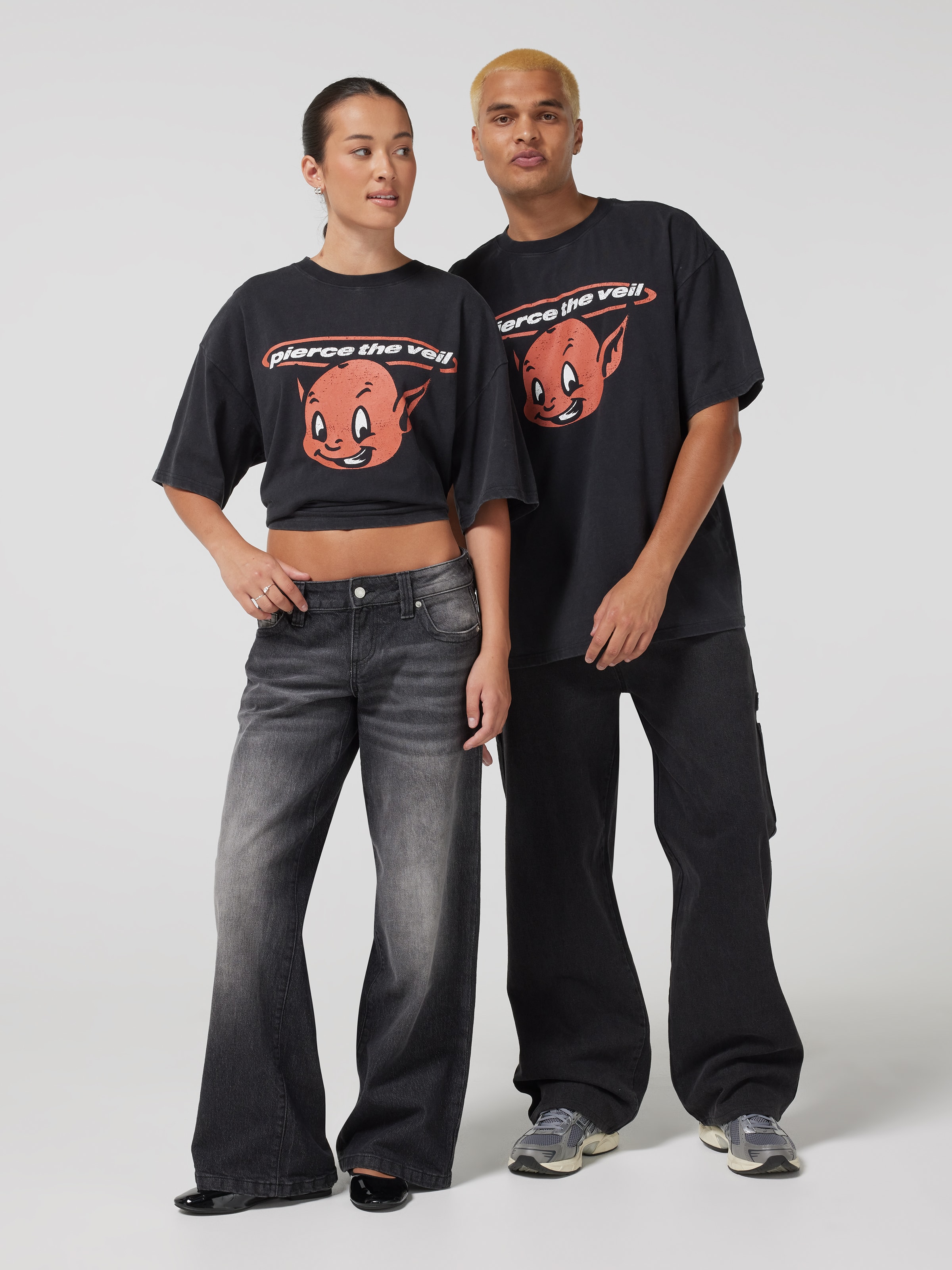 Pierce The Veil Devil Oversized Tee