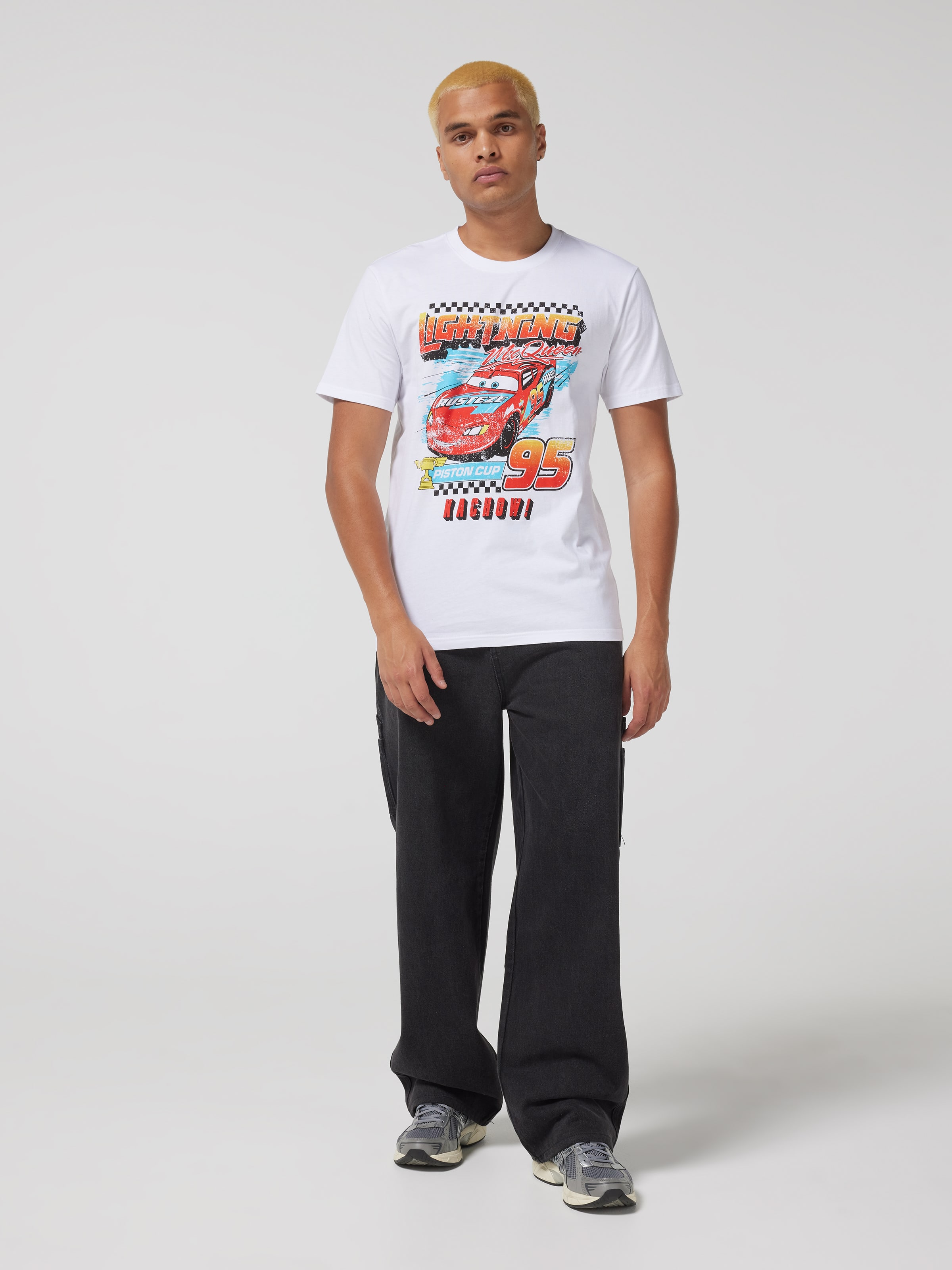 Cars Lightning Mcqueen Short Sleeve Tee