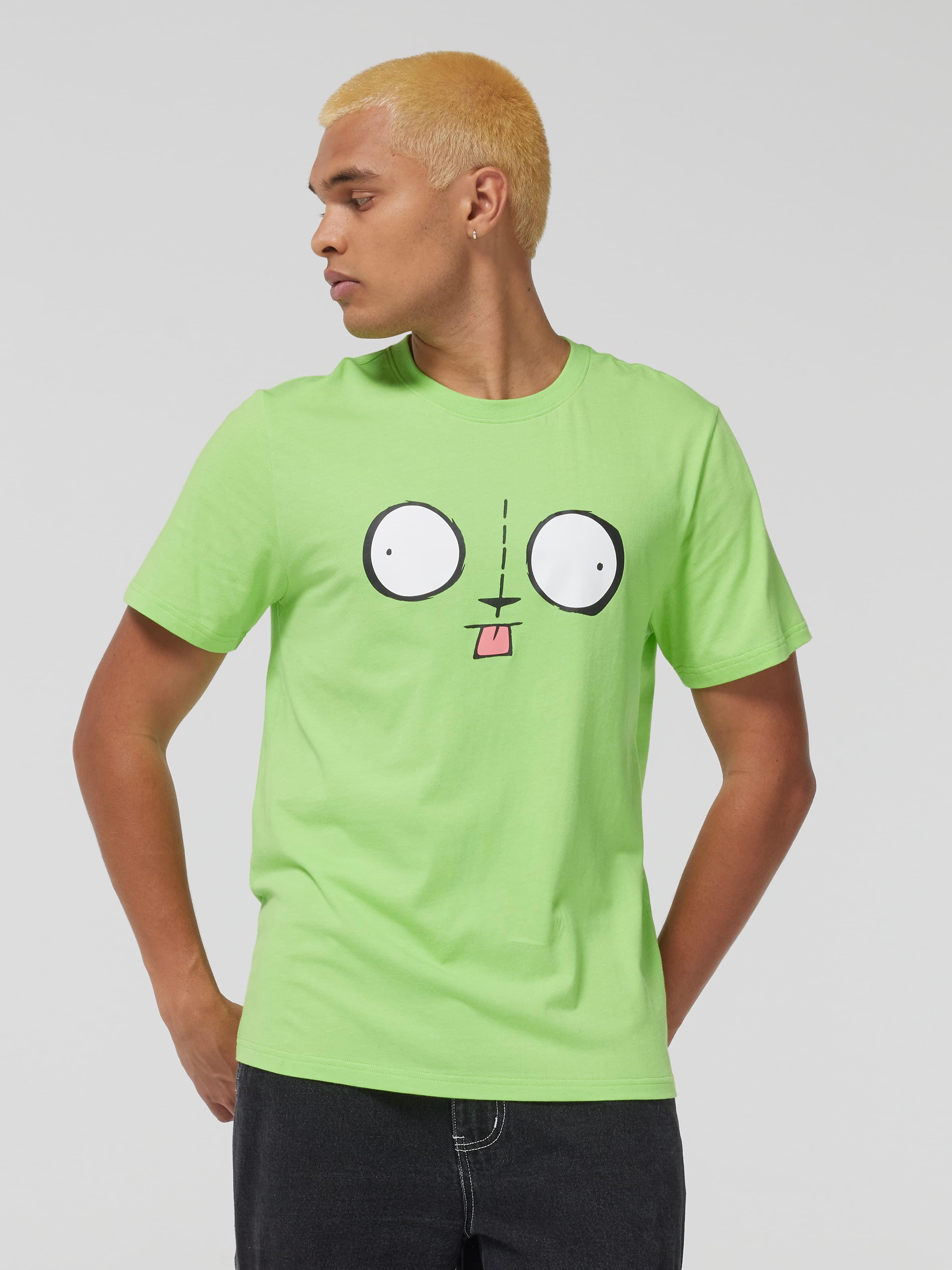 Invader Zim Face Short Sleeve Tee