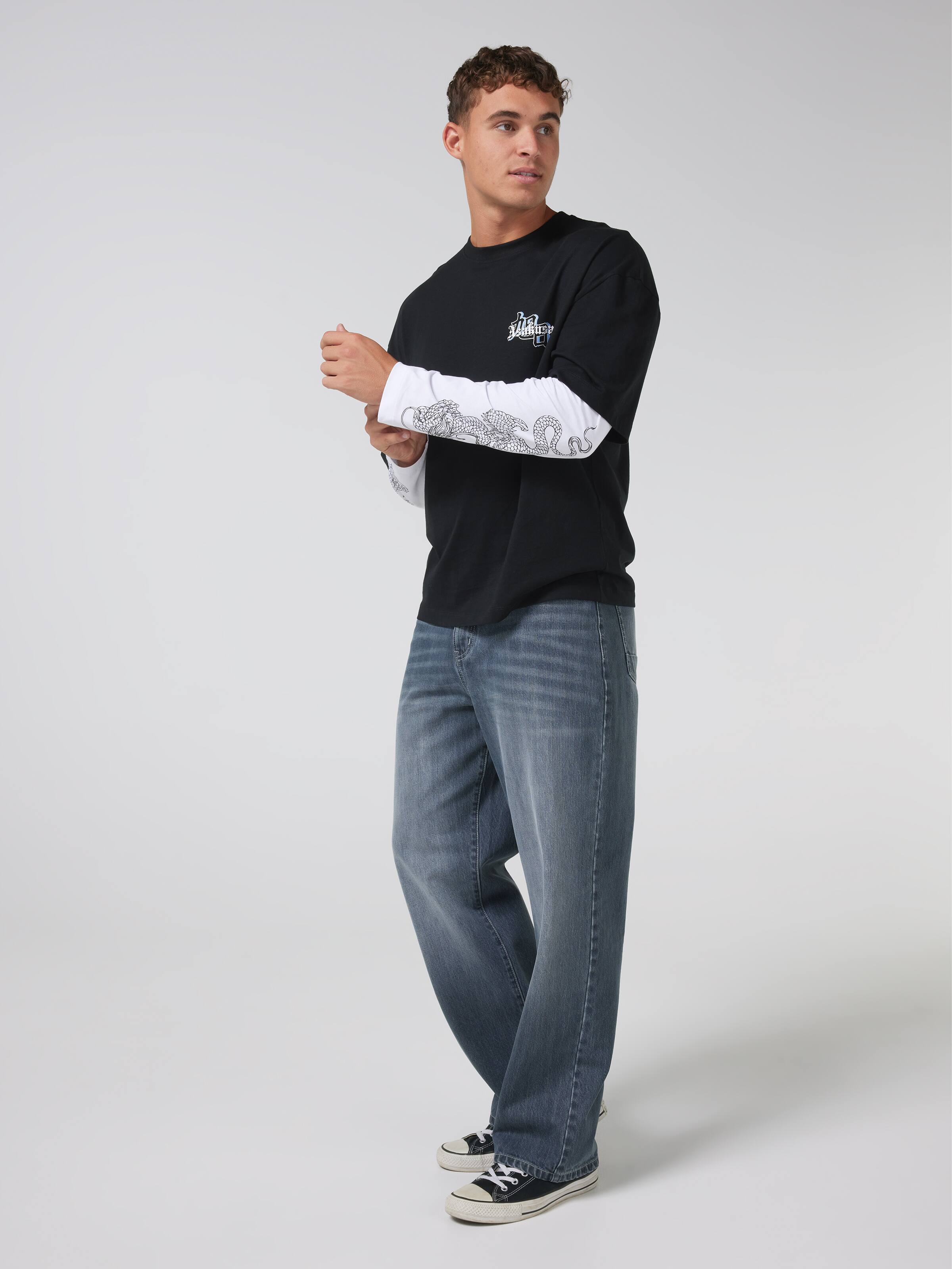 Japan Dragon Long Sleeve Tee