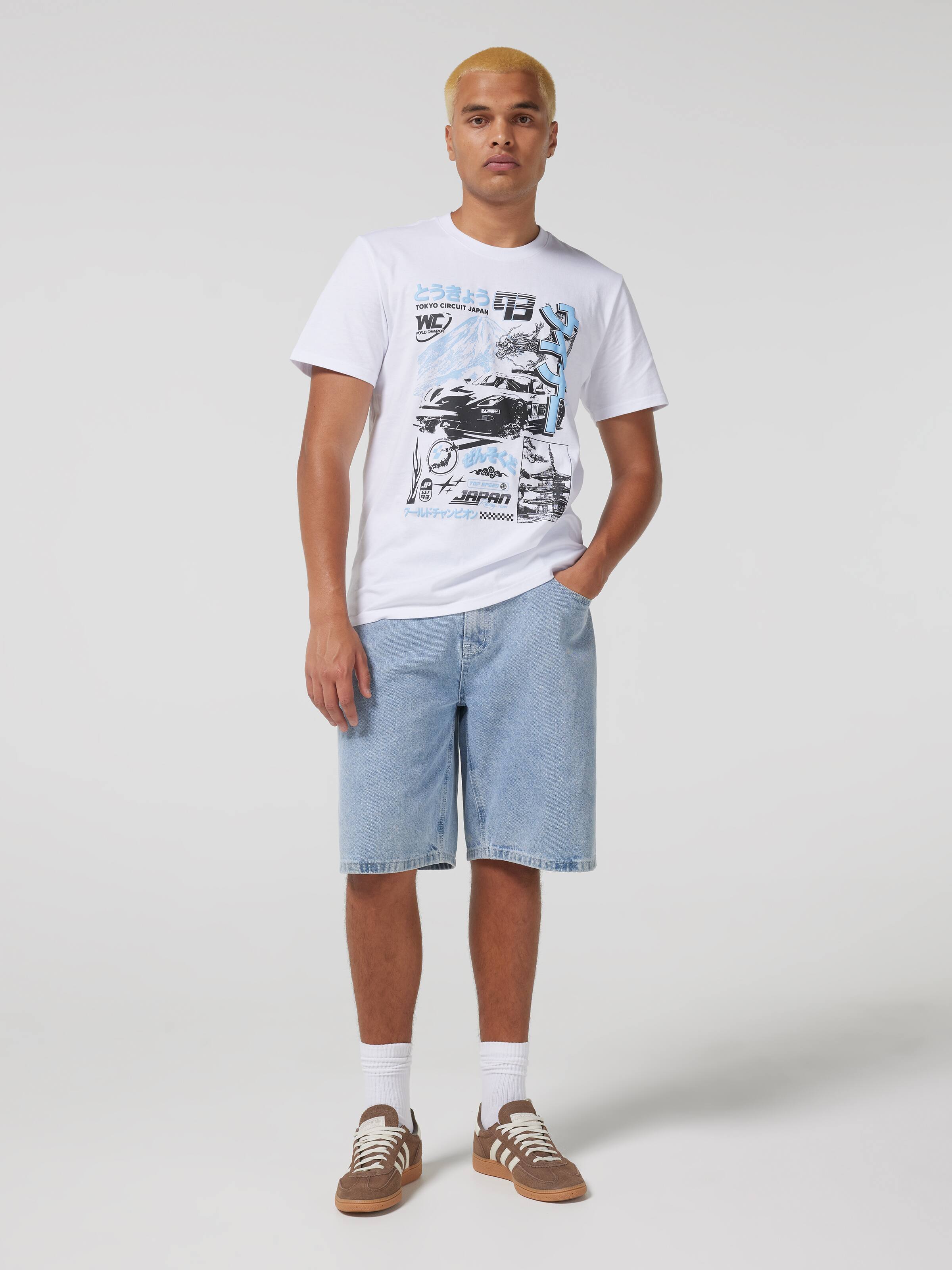 Japan Car Icon Short Sleeve Tee