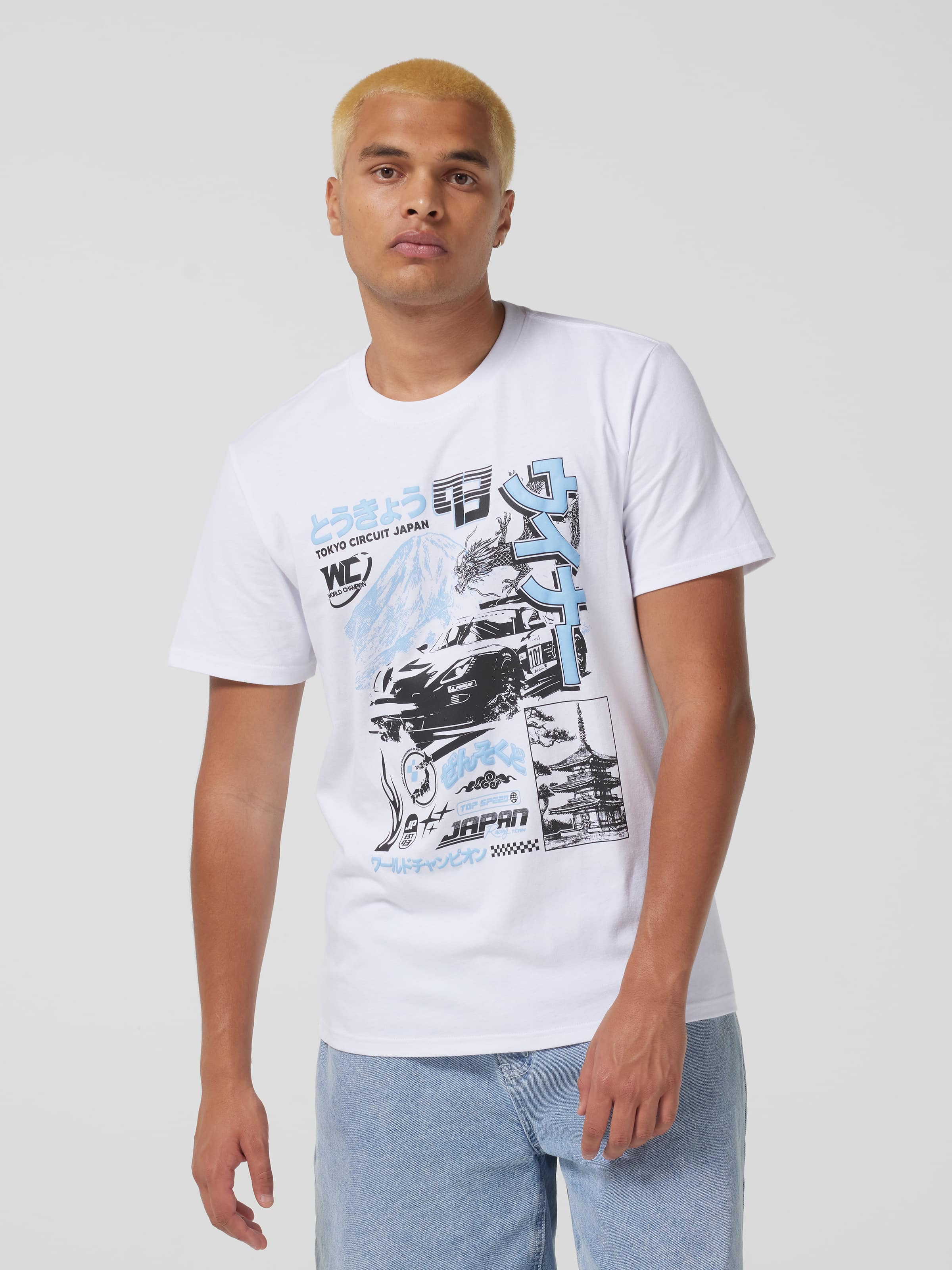 Japan Car Icon Short Sleeve Tee