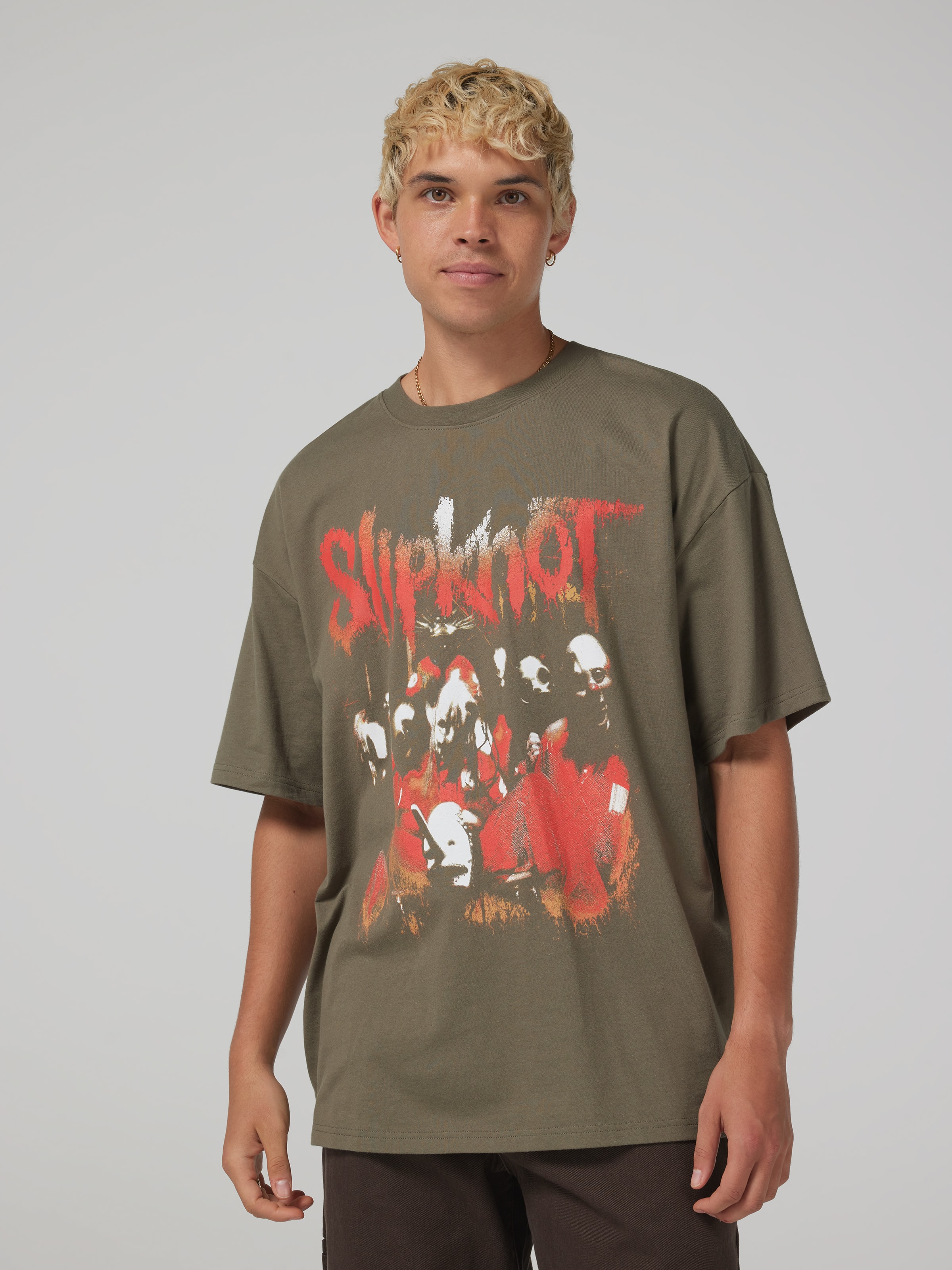Dont Judge Slipknot Oversized Tee