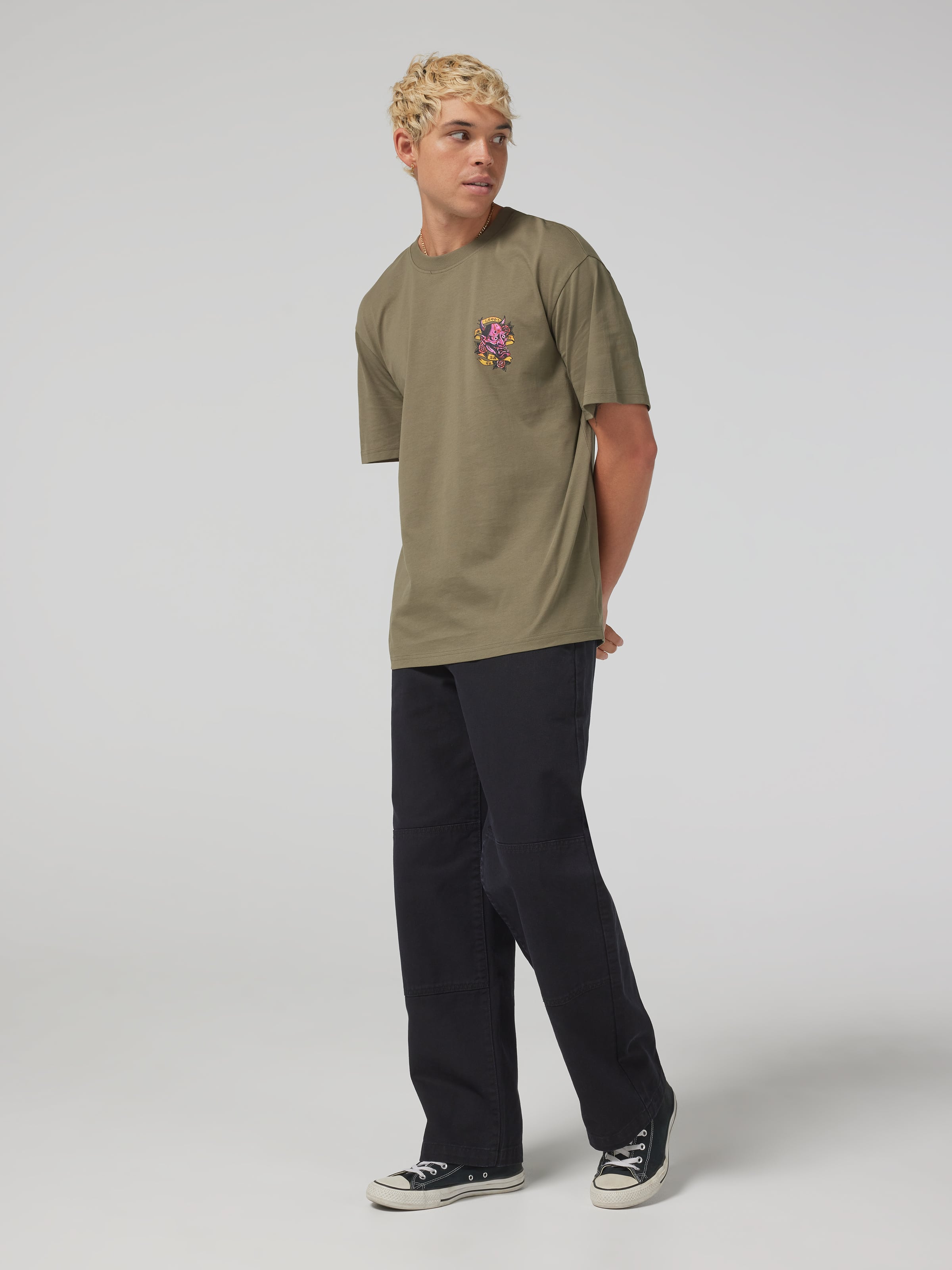 Japan Mask Relaxed Short Sleeve Tee