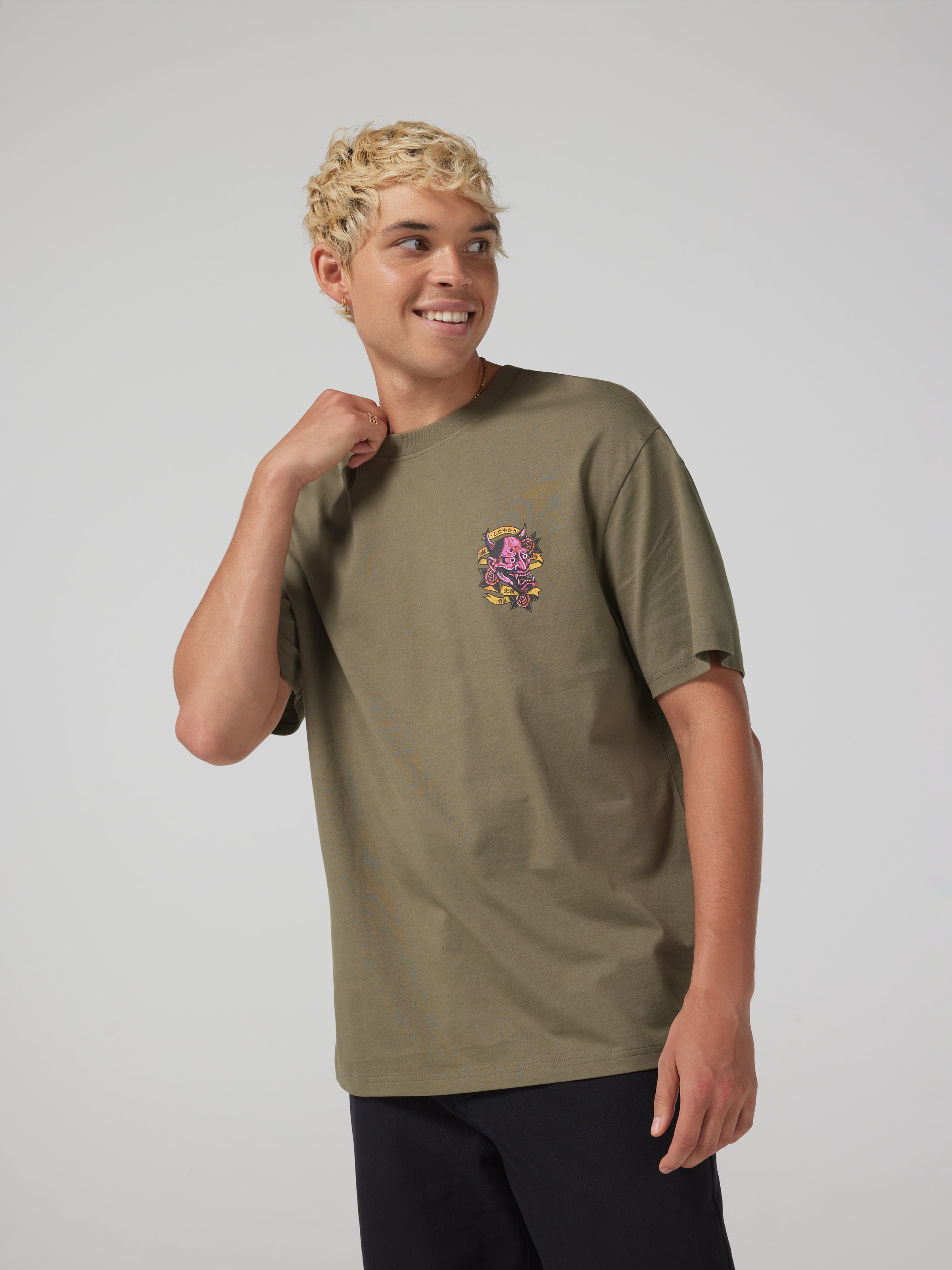 Japan Mask Relaxed Short Sleeve Tee