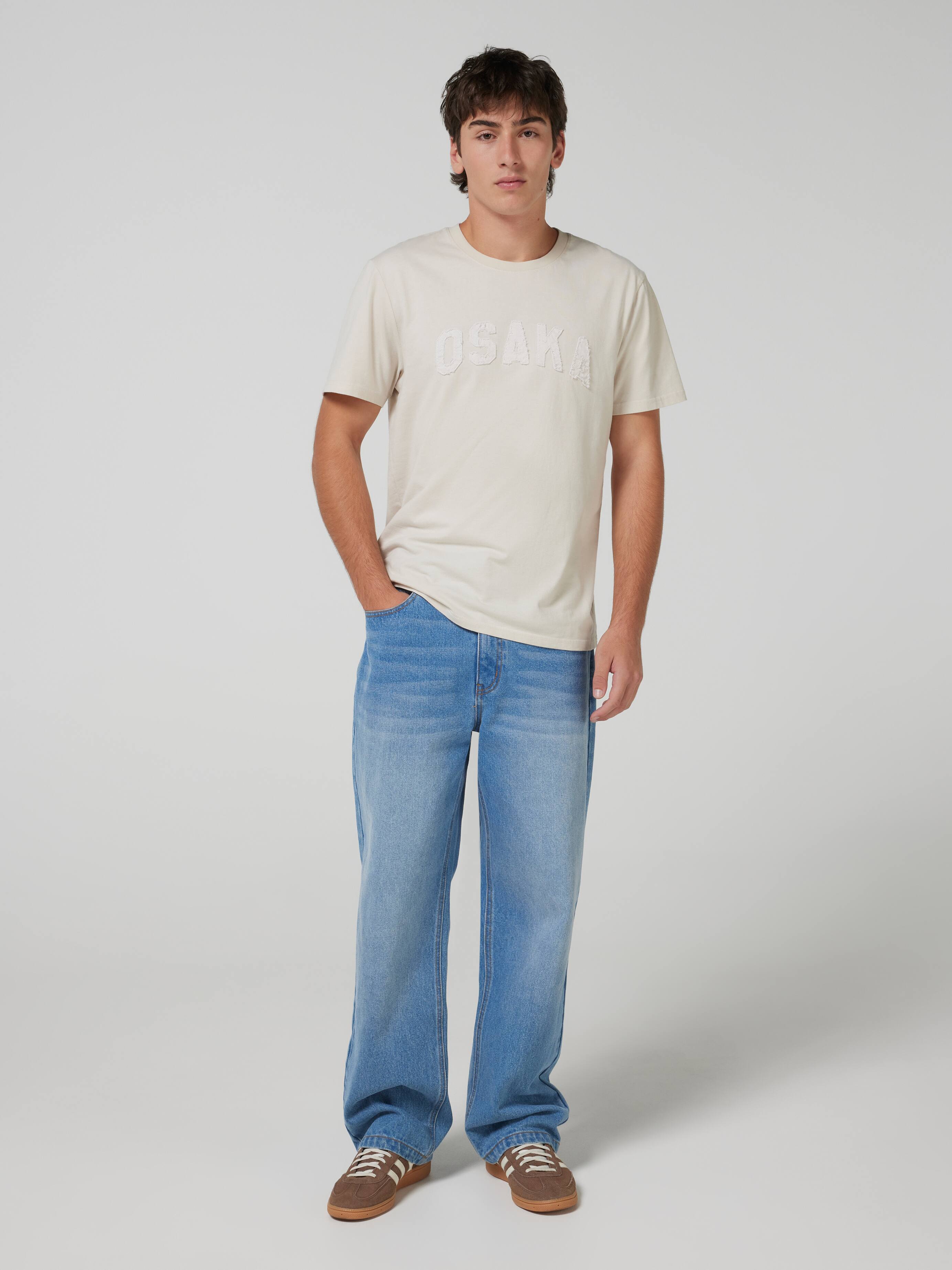 Embroidered Osaka Short Sleeve Tee