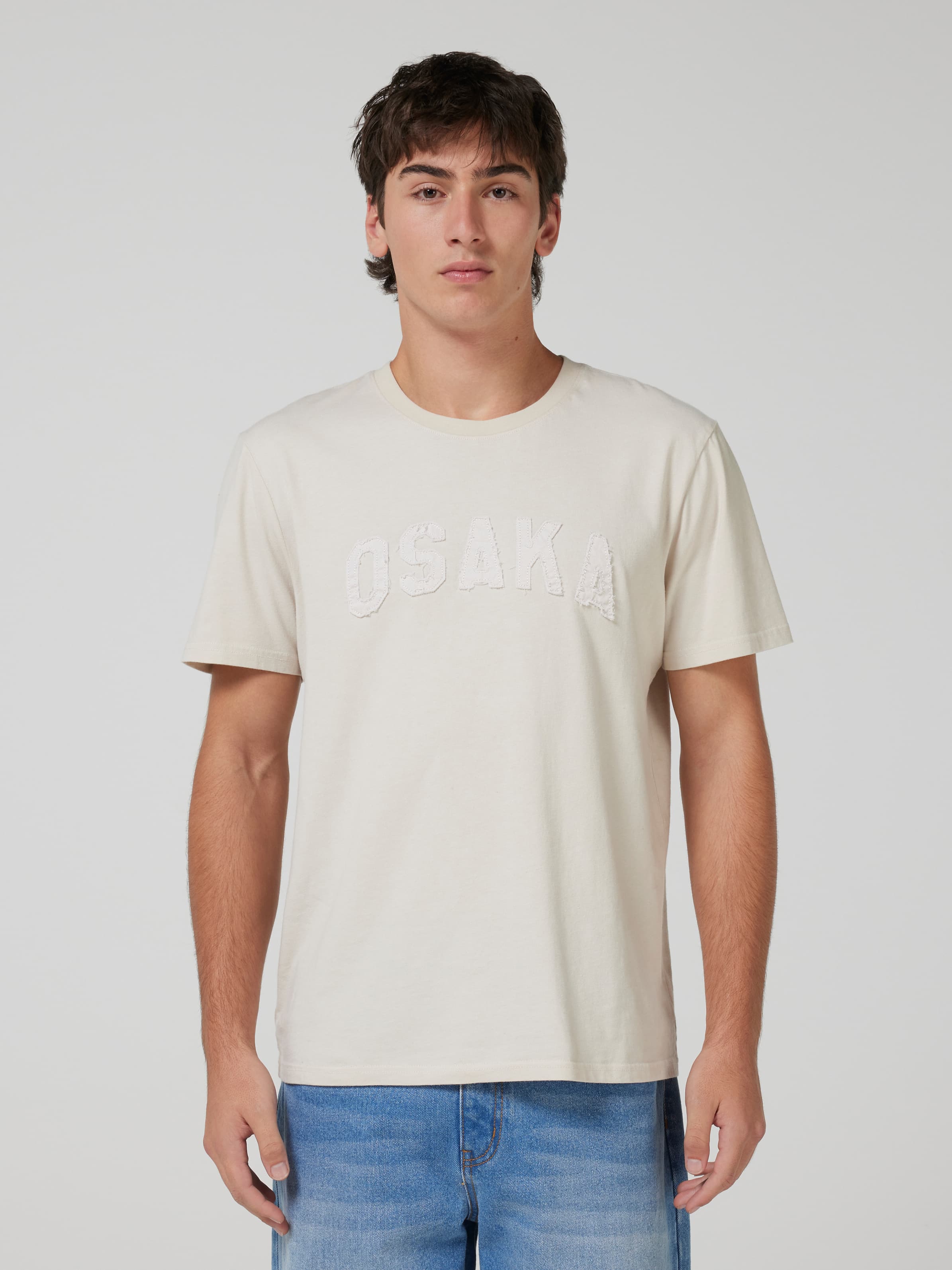 Embroidered Osaka Short Sleeve Tee
