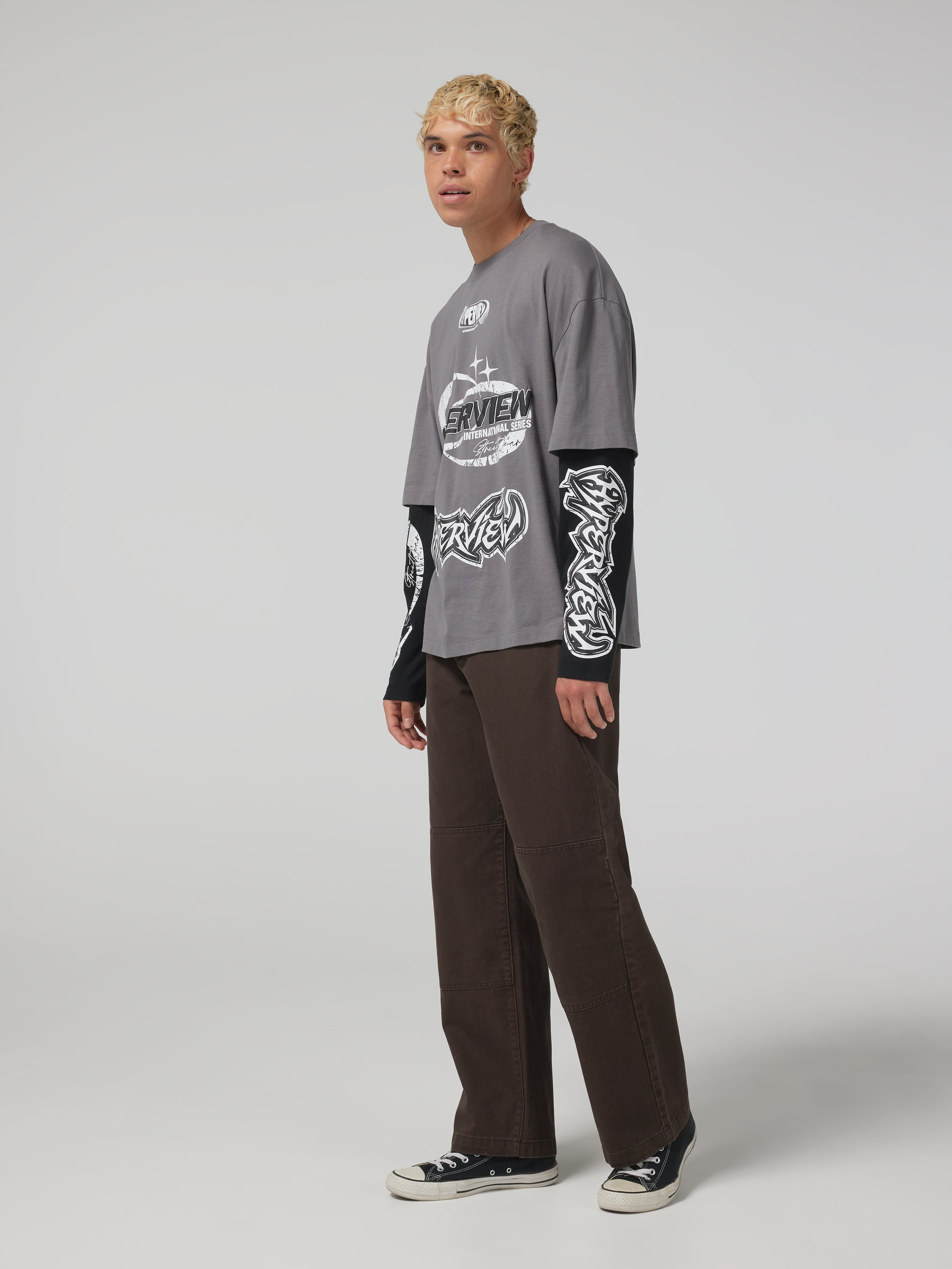 Trend Hyperview 2 In 1 Long Sleeve Tee