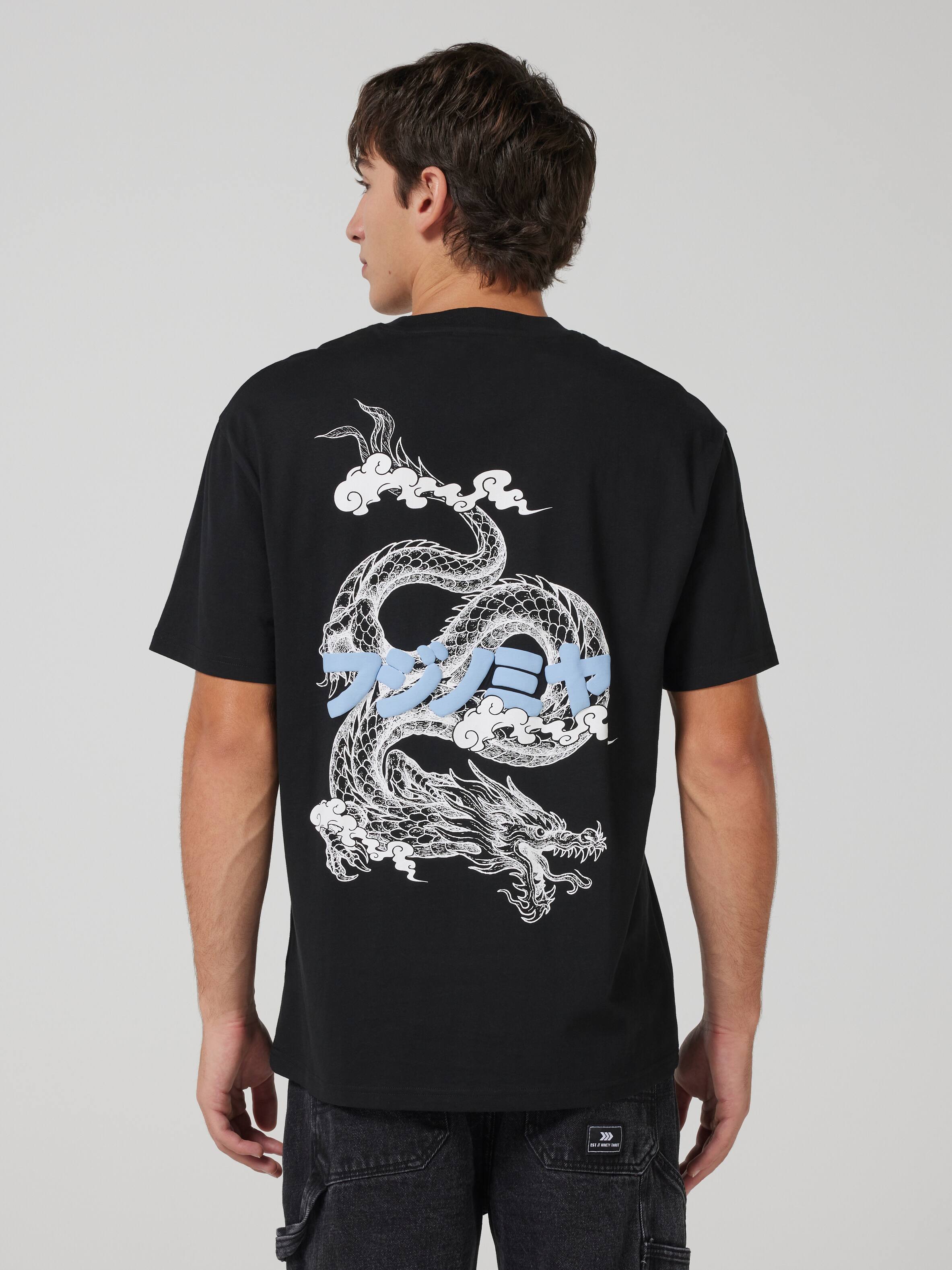Japan Big Dragon Relaxed Short Sleeve Tee