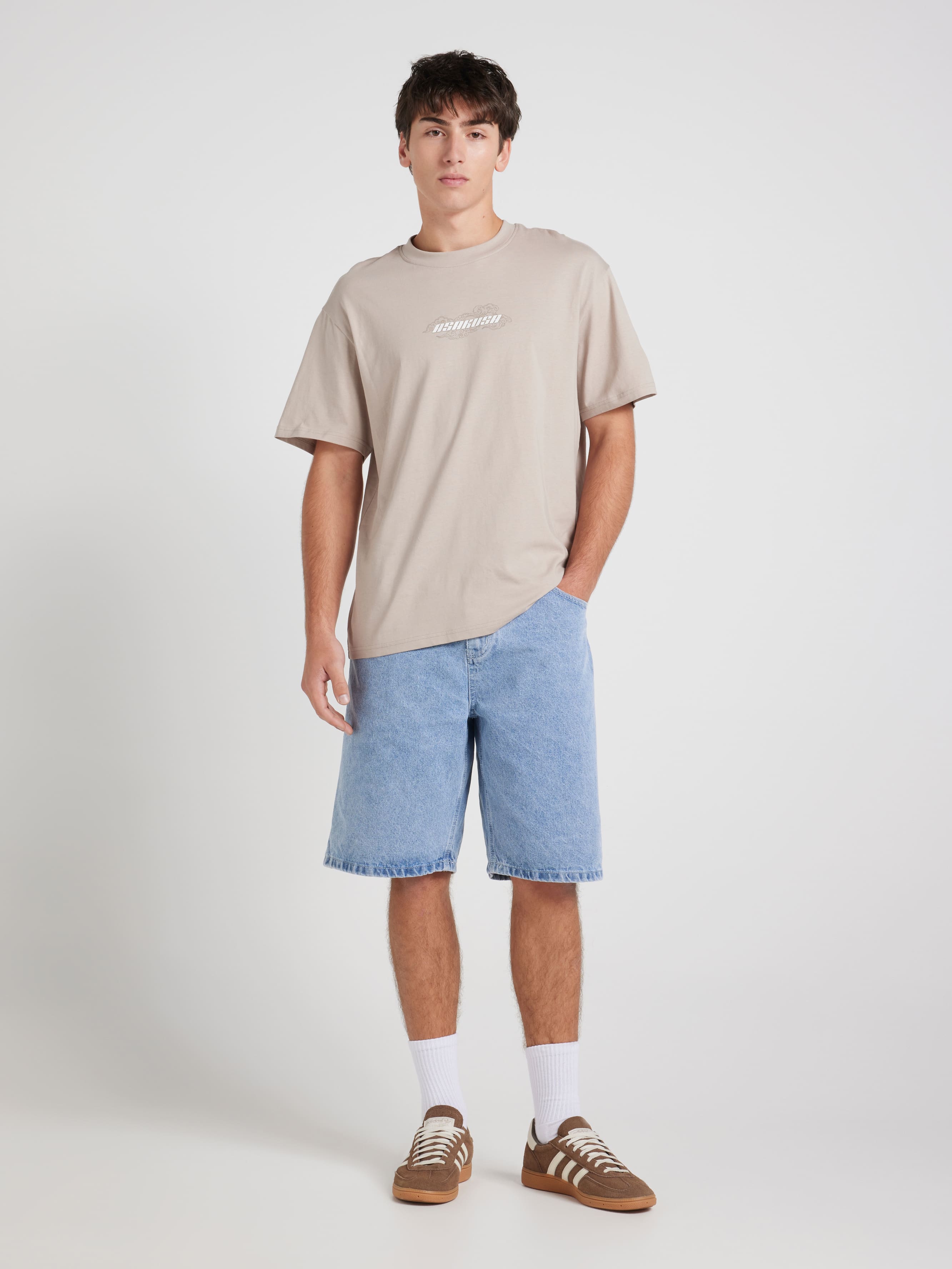 Japan Tonal Dragon Relaxed Short Sleeve Tee